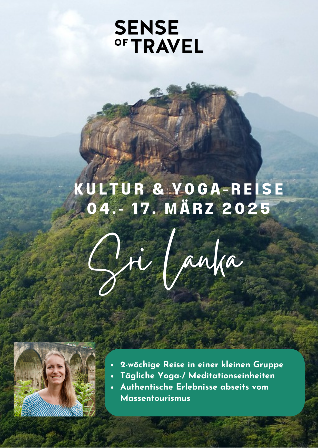 Ausschreibung Kultur- und Yogareise Sri Lanka im März 25