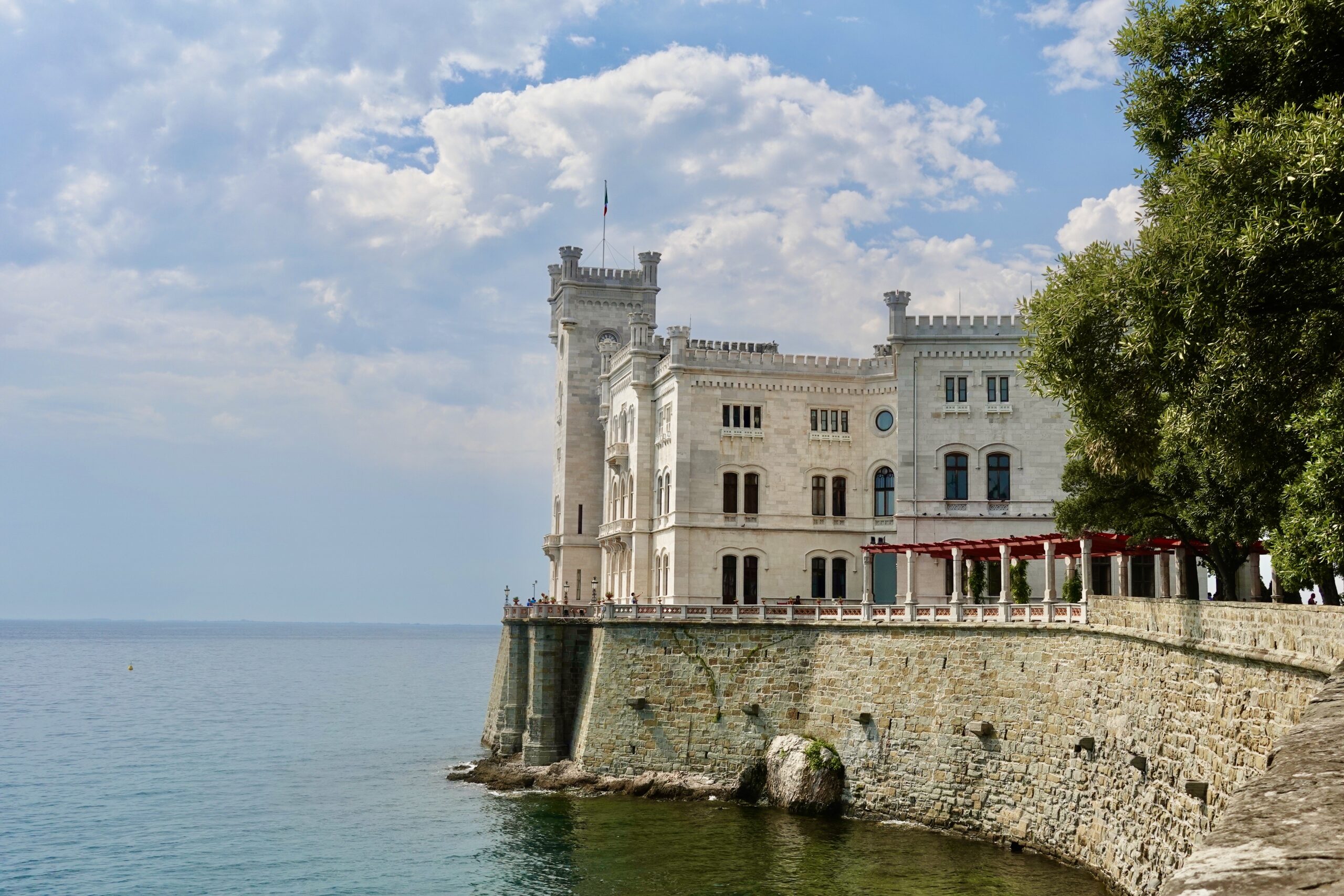 Schloss Miramare kurz vor Triest