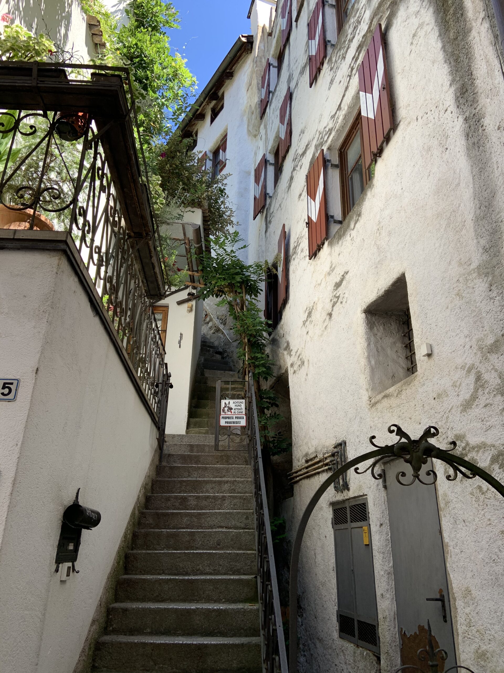 In der Altstadt von Meran