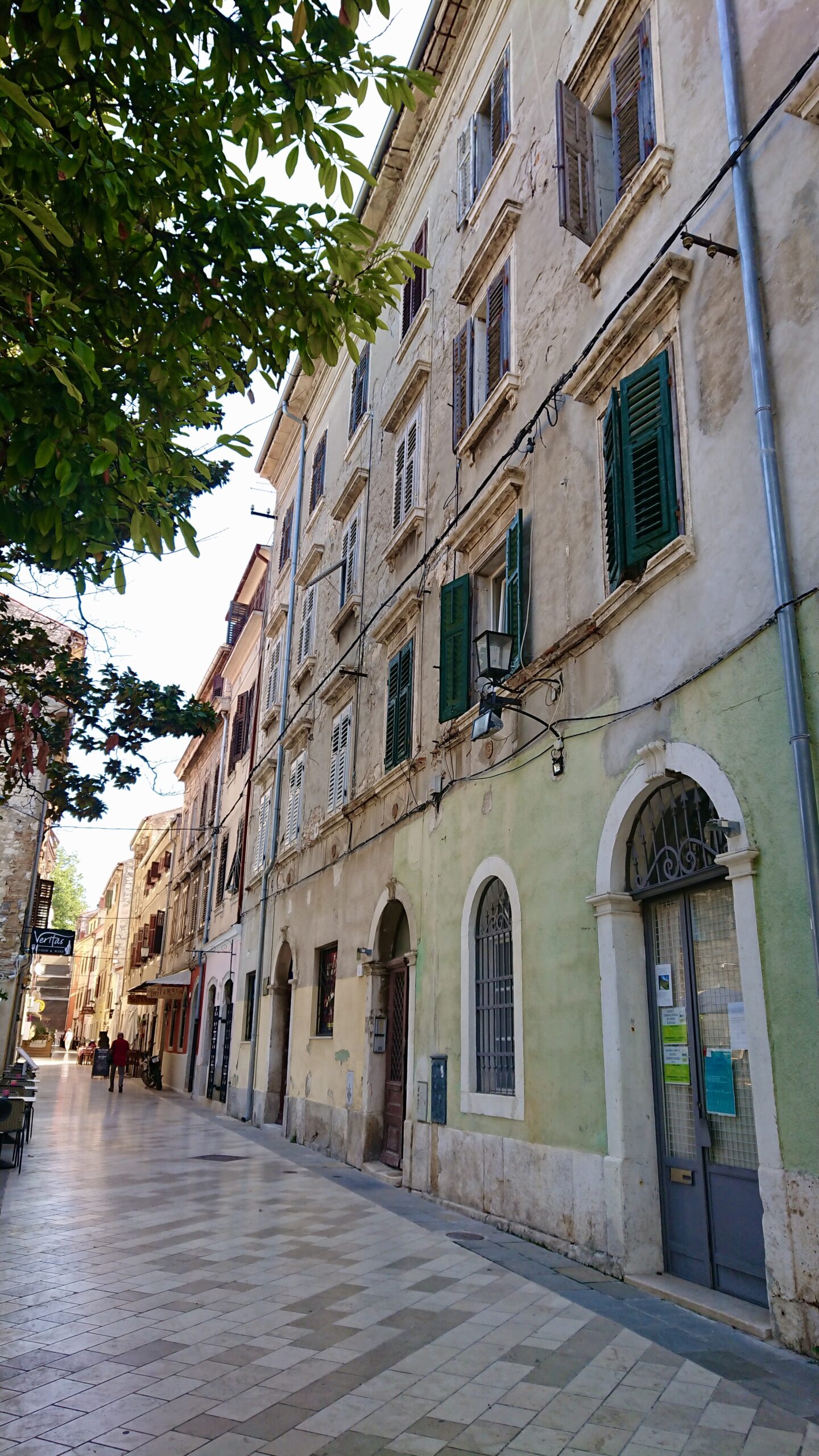 Alley in the old town of Pula