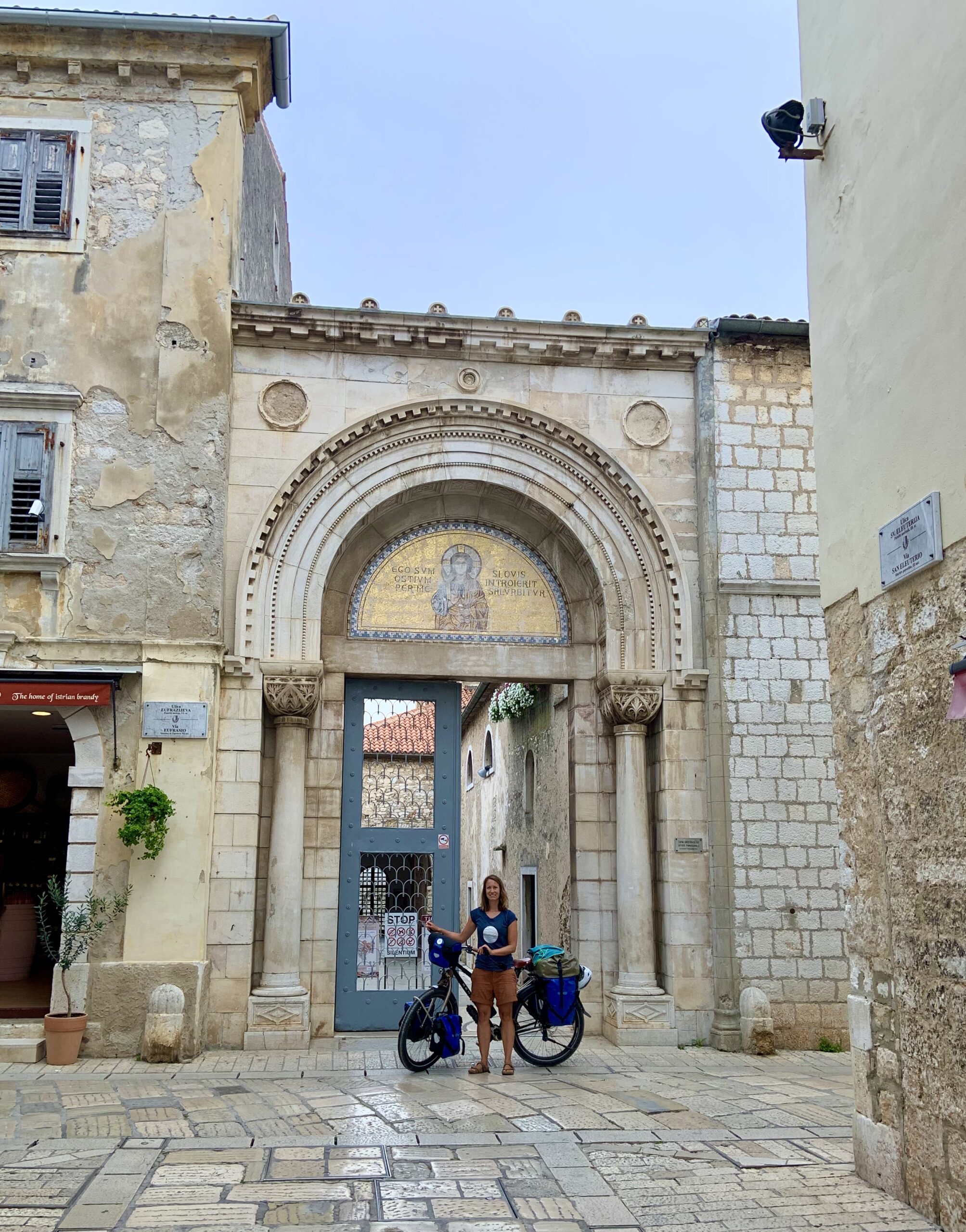 Entry to the Euphrasian Basilica