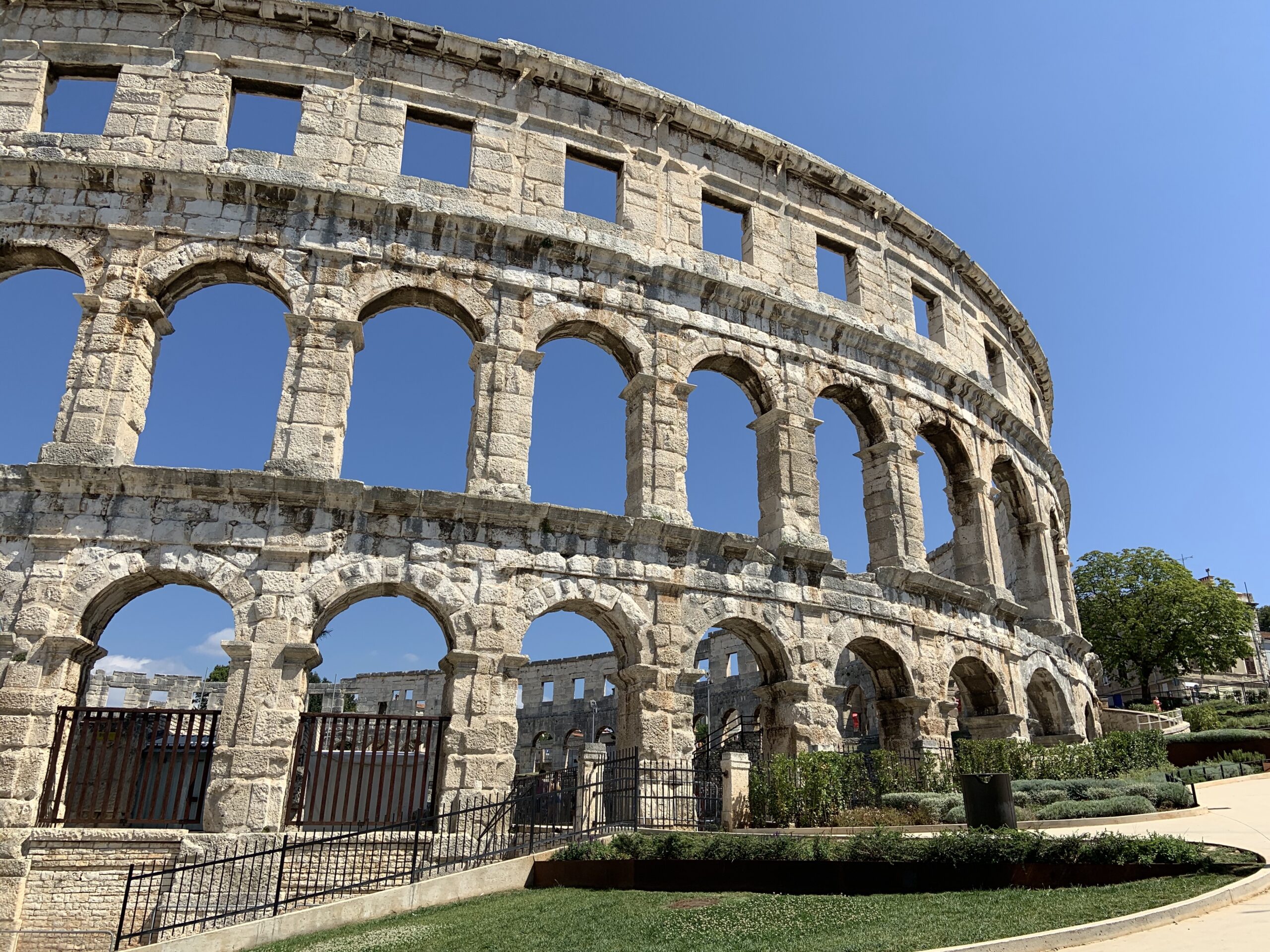 Das Römische Amphitheater von Pula