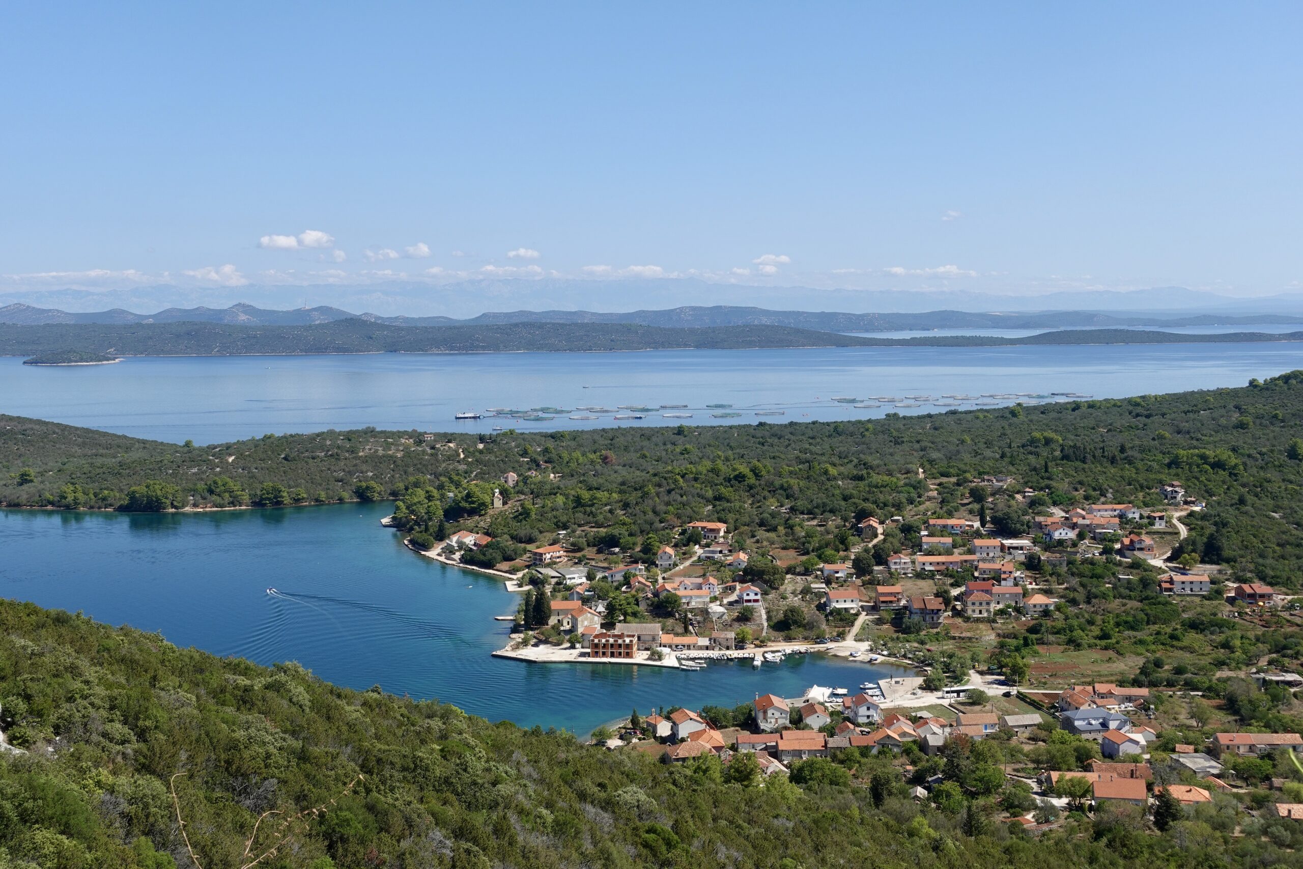 Luka, the first bigger town after more than 20 km