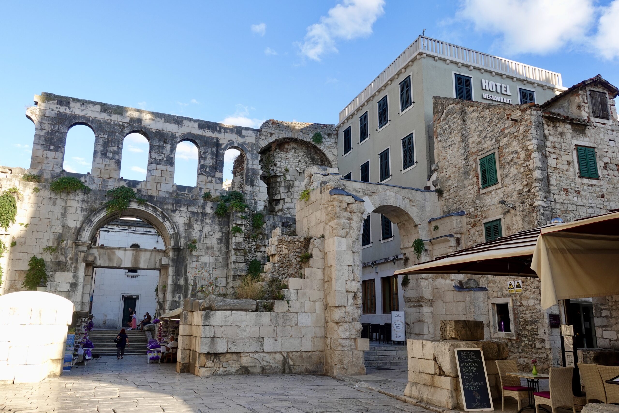 The eastern gate of Diocletian's Palace