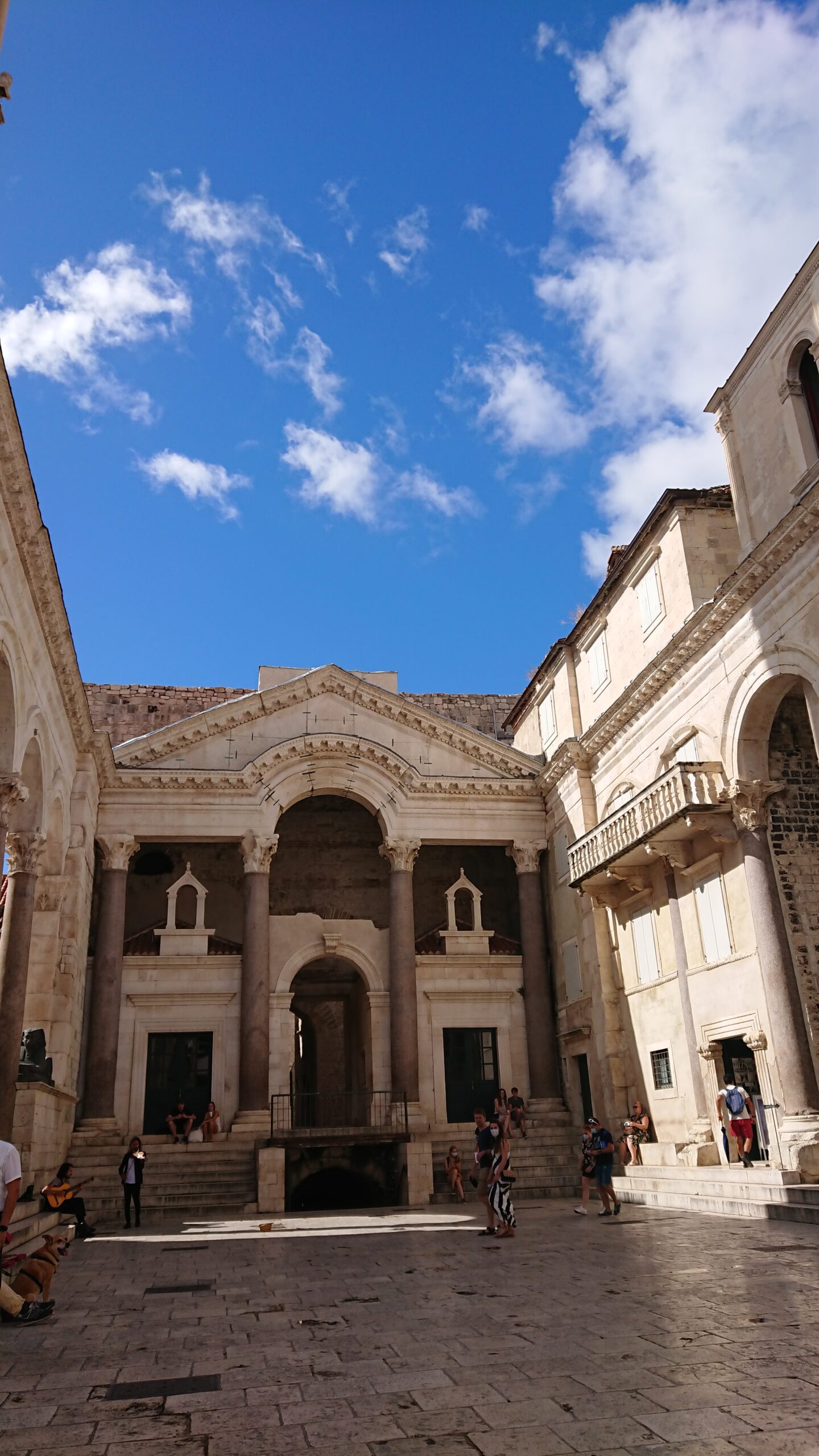 Main square in the Diocletian's Palace