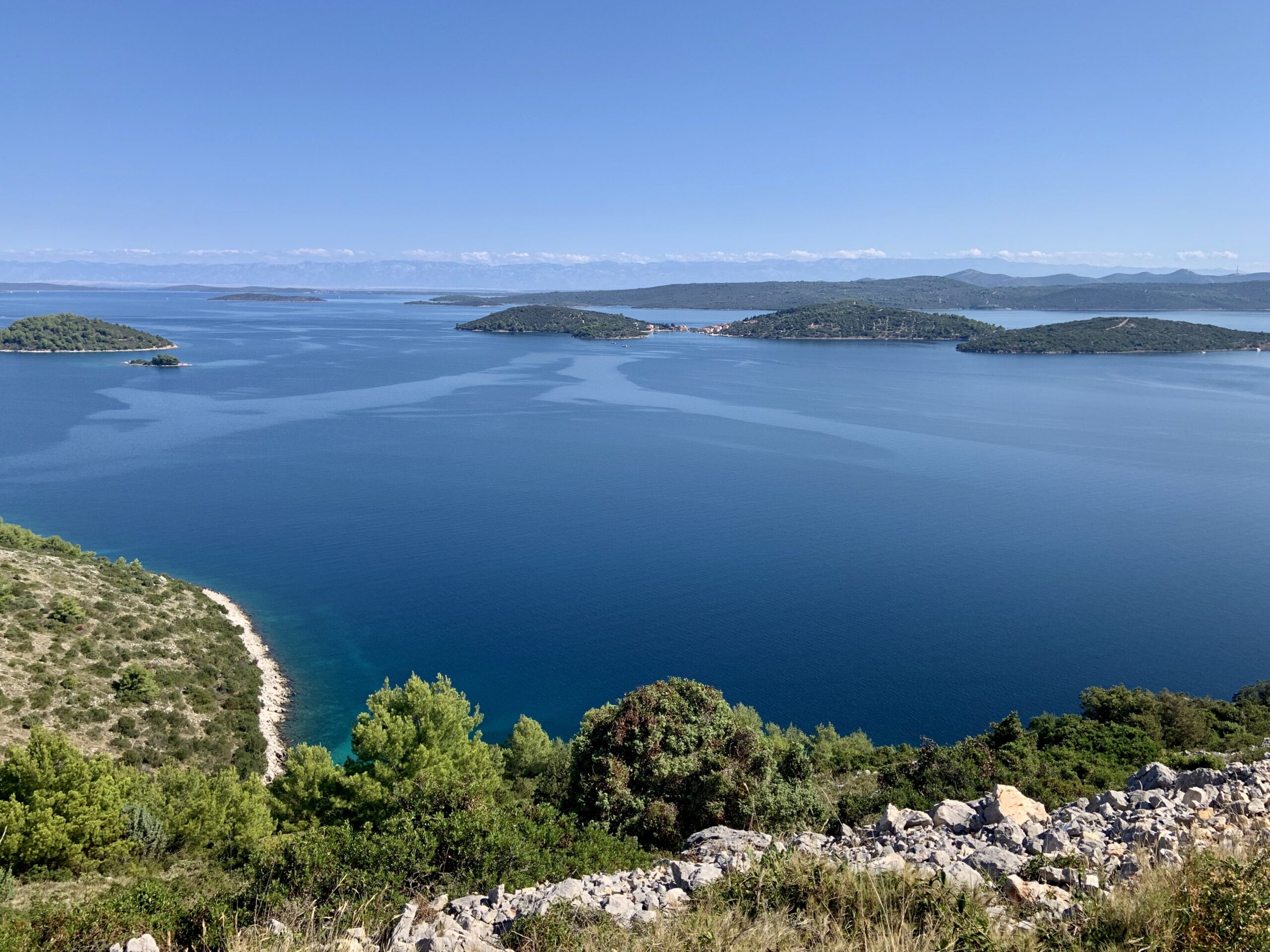 On the east coast of Dugi Otok