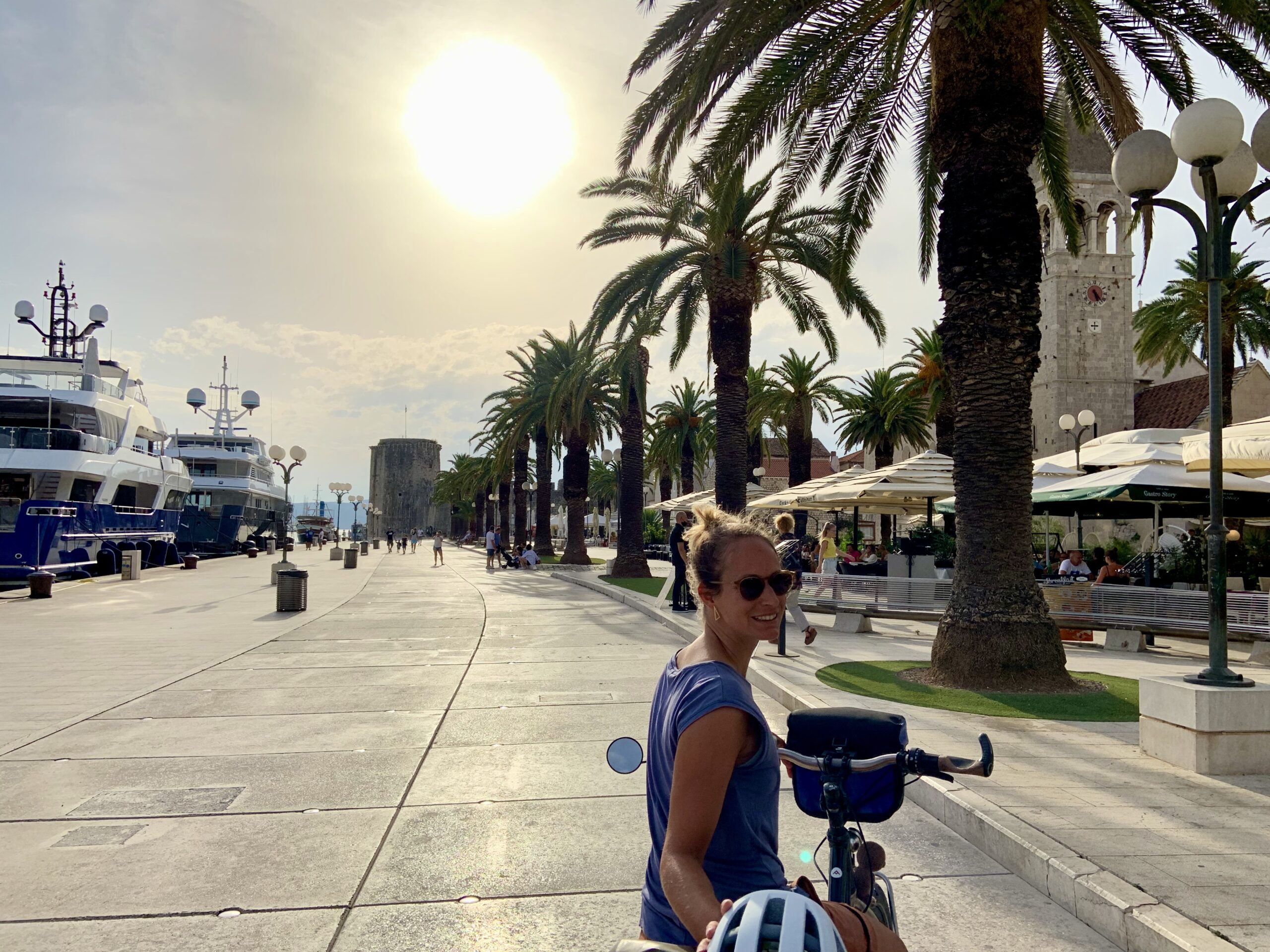 Boulevard in Trogir