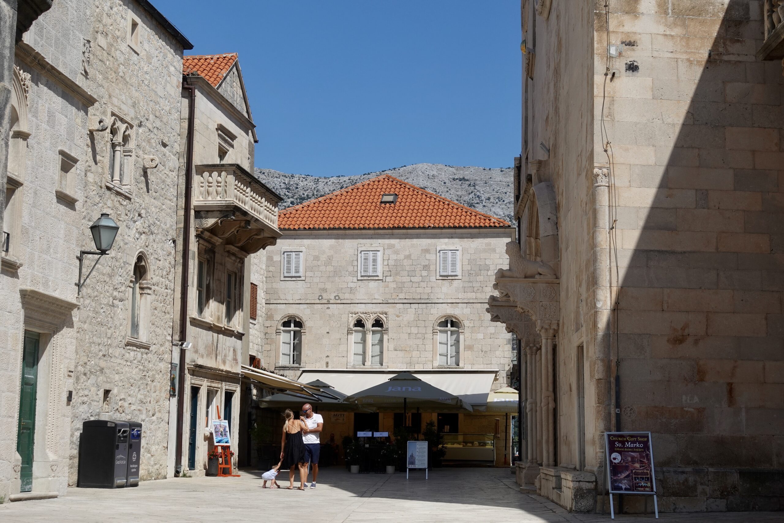 The old town of Korčula