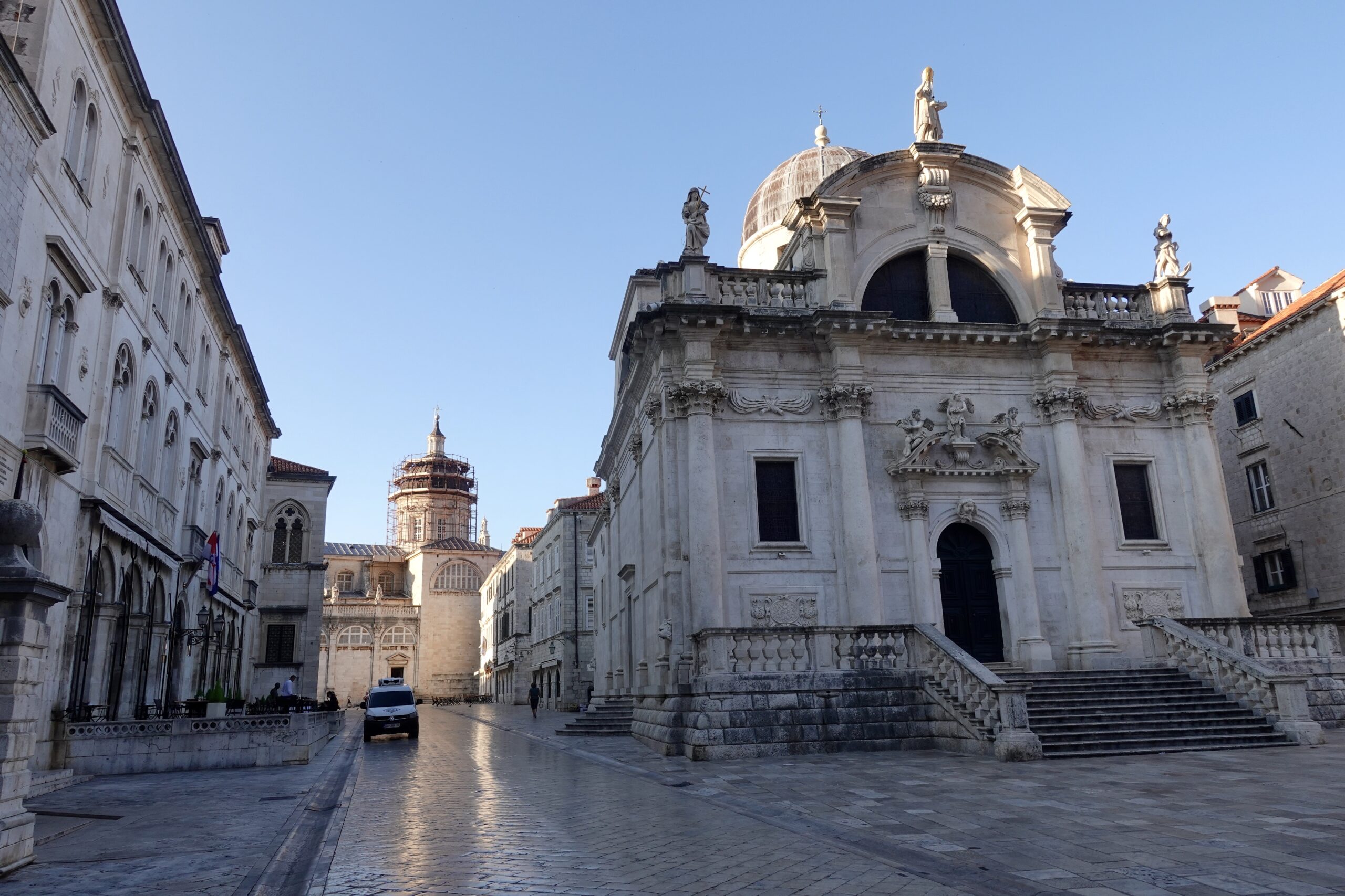 We get to experience Dubrovnik without many visitors