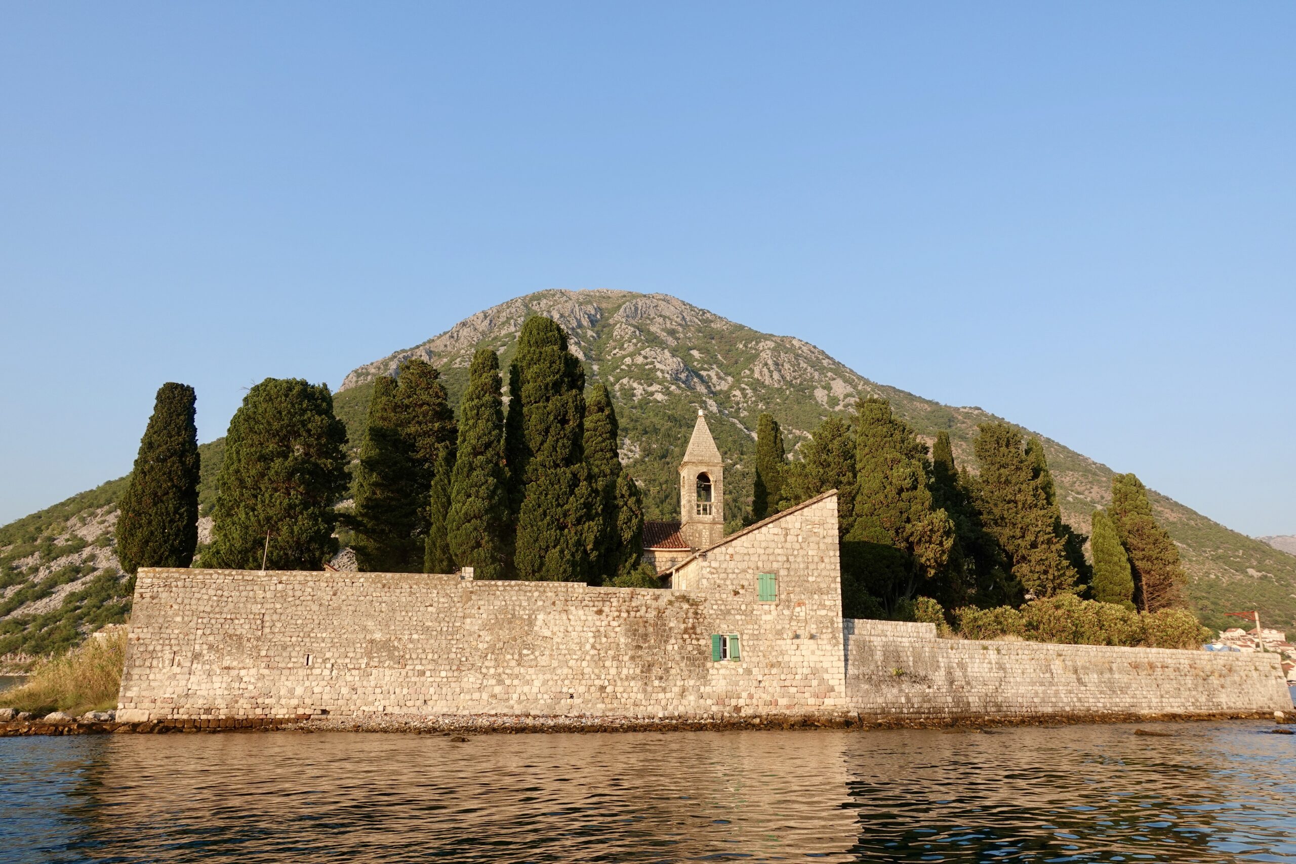 The cemetery island Sveti Dorde