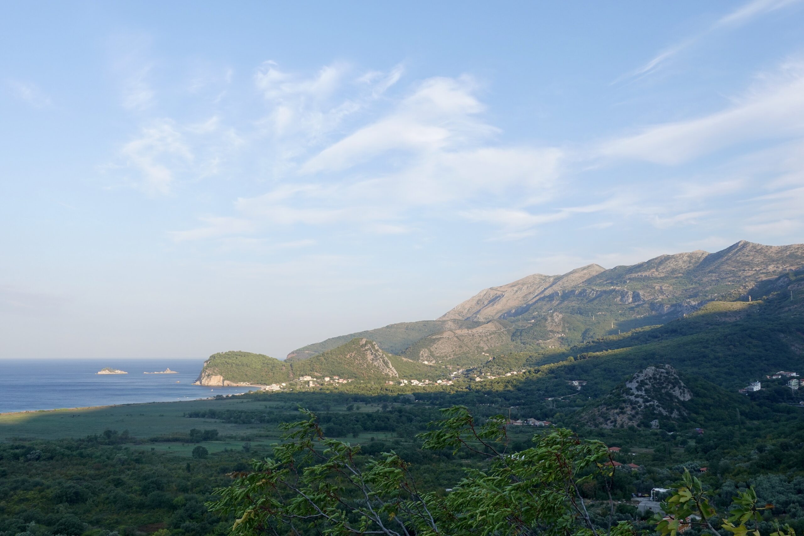 The bay of Buljarica, finally some nature again