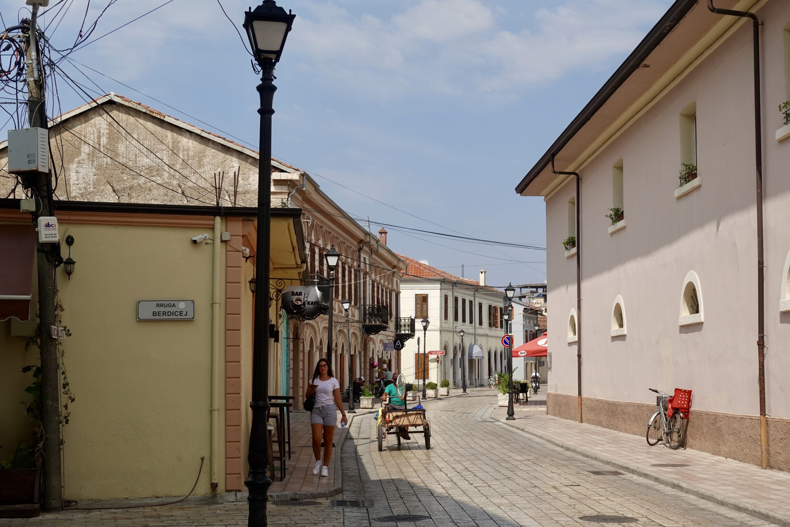 Wir mögen die Atmosphäre von Shkoder