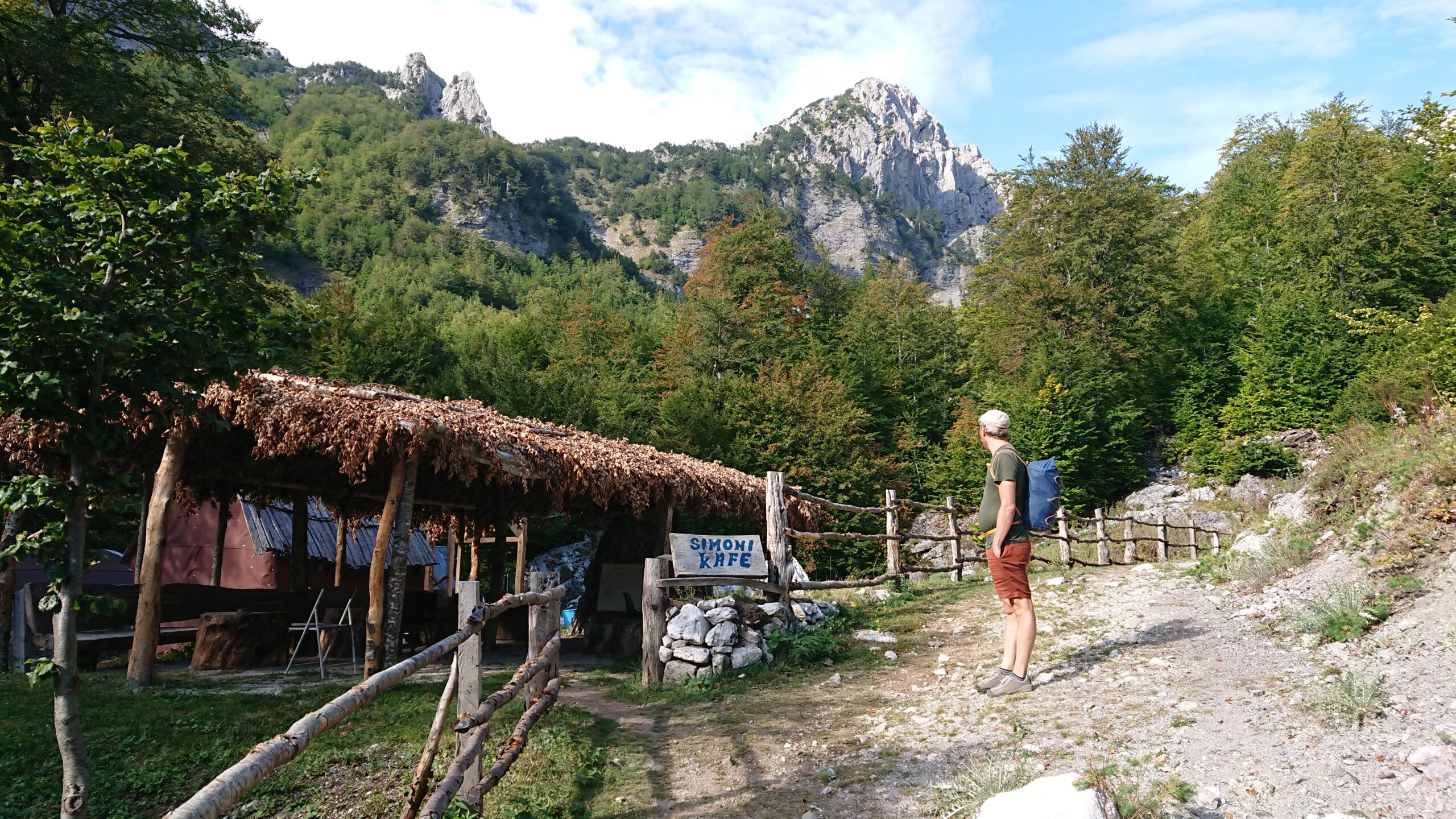 Small café on the hiking trail that is unfortunately closed