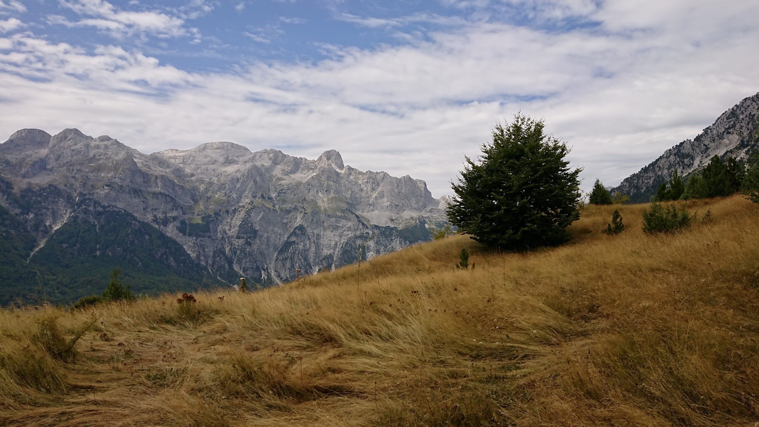 Ausblick im Theth-Nationalpark