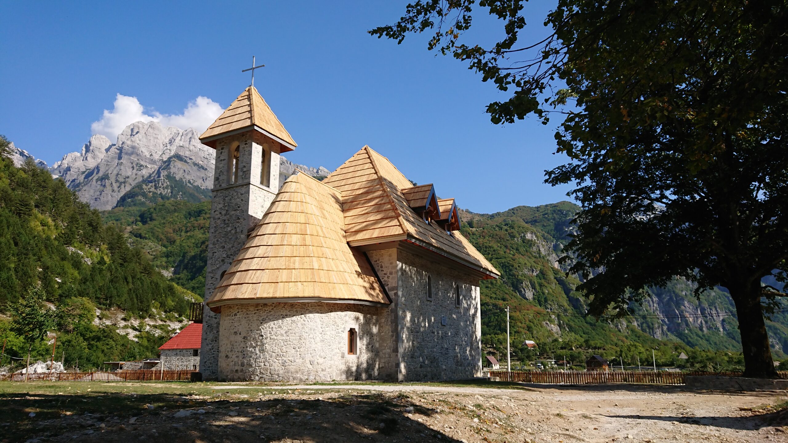 The church in Theth