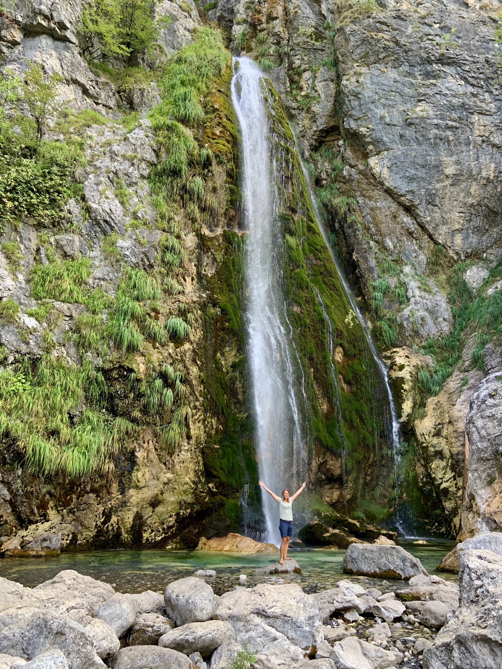 Grunas-Wasserfall