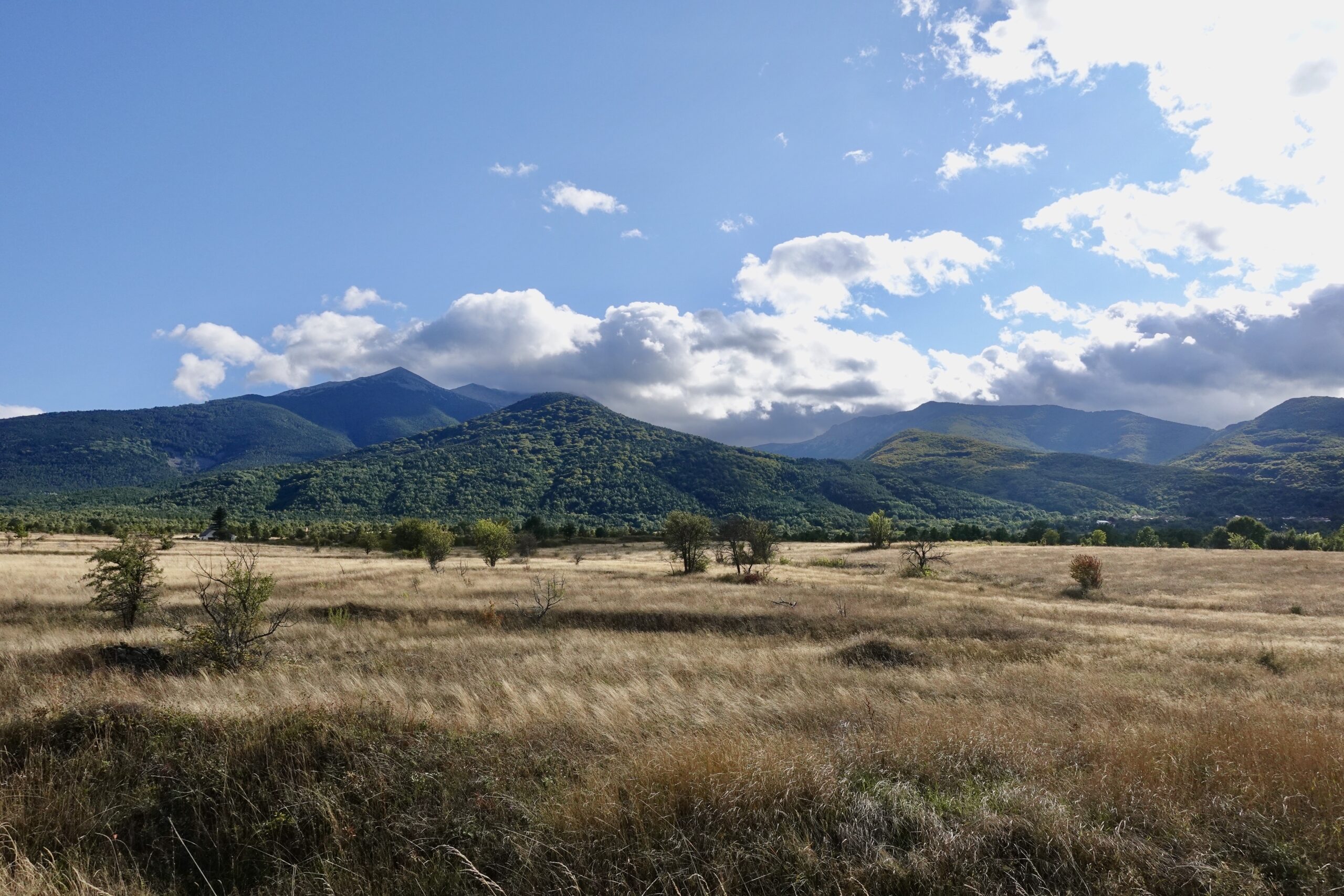 Typical vast landscape for Macedonia