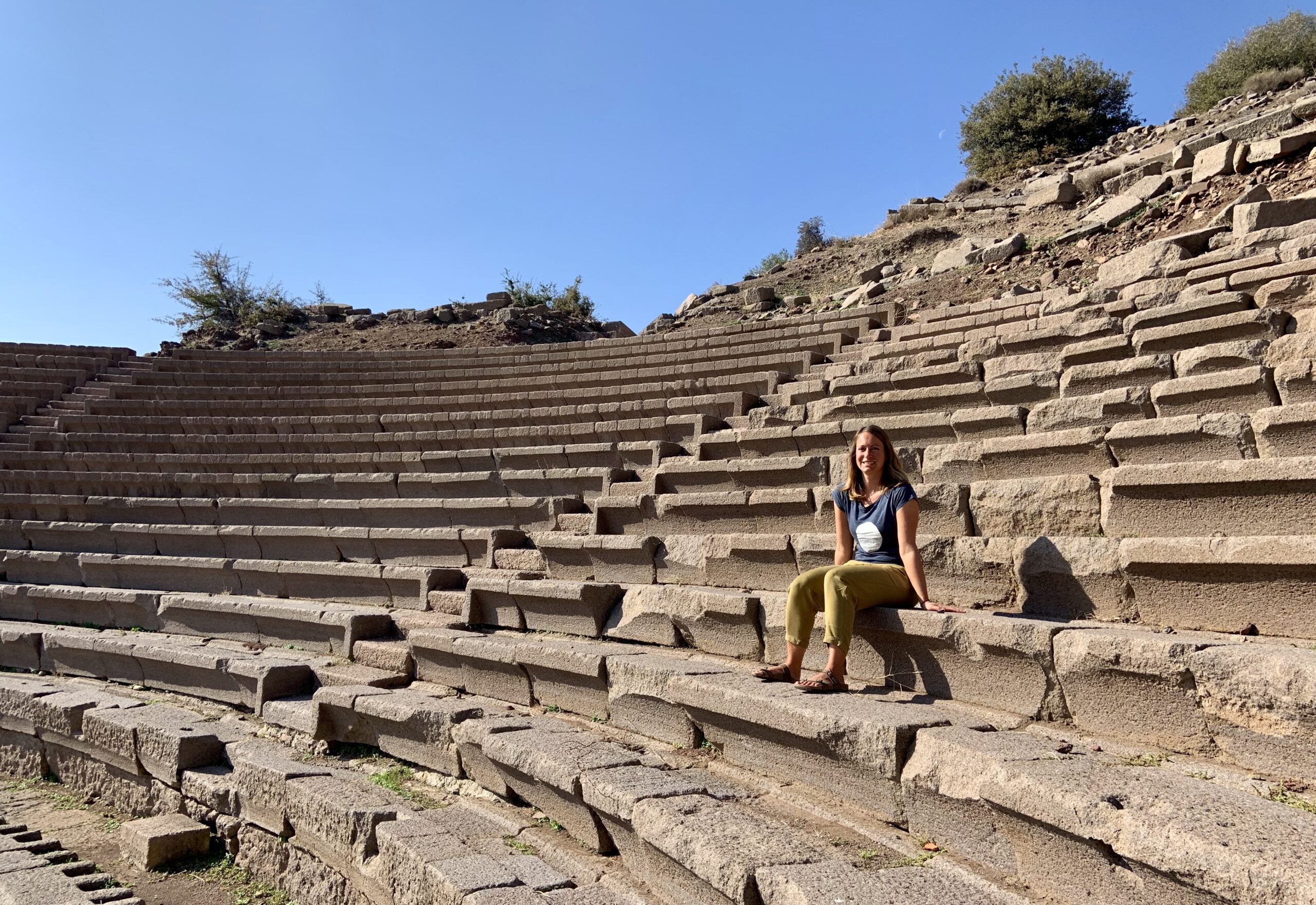 Our first ancient theater of this trip