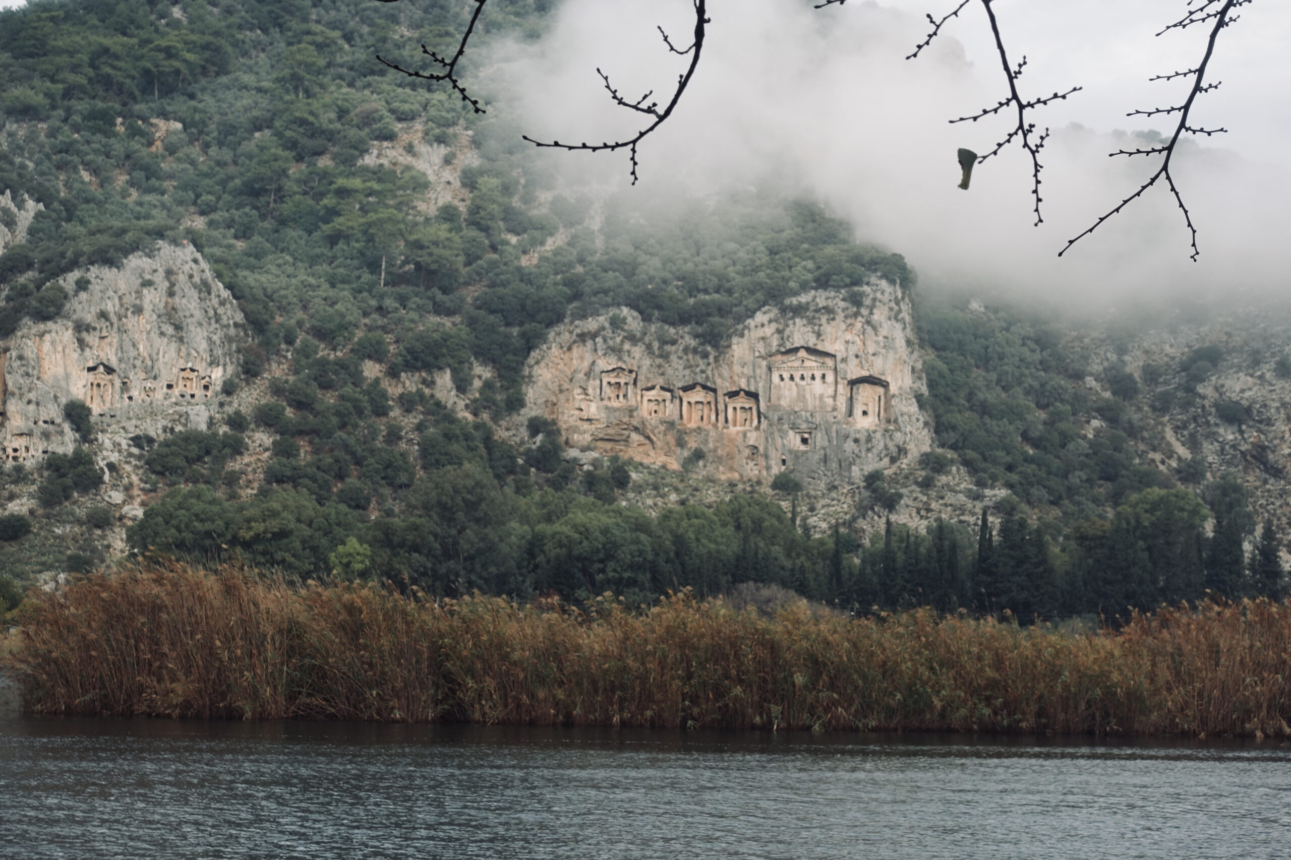 Rock tombs of Dalyan