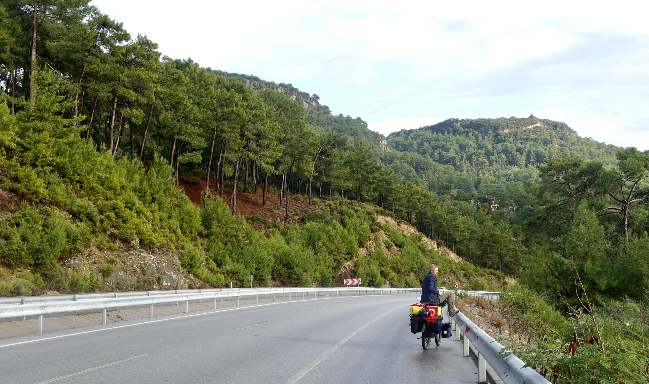 Route from Dalyan to Fethiye