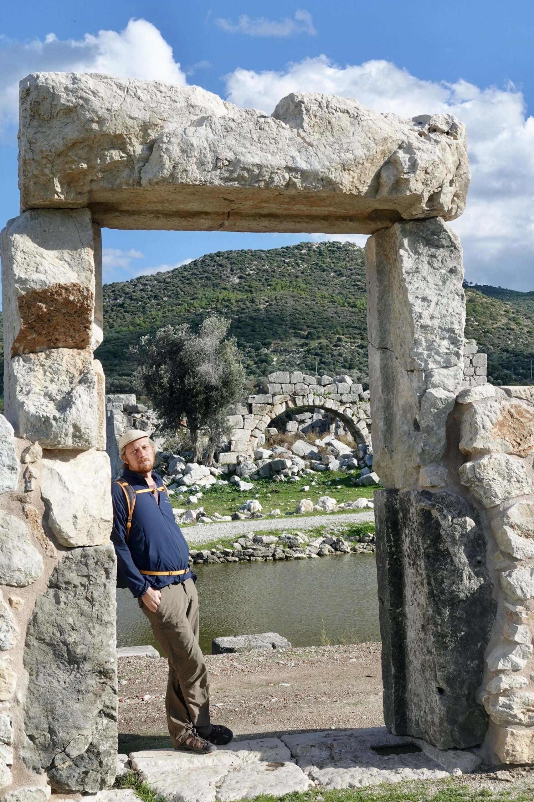 Old market place in Patara