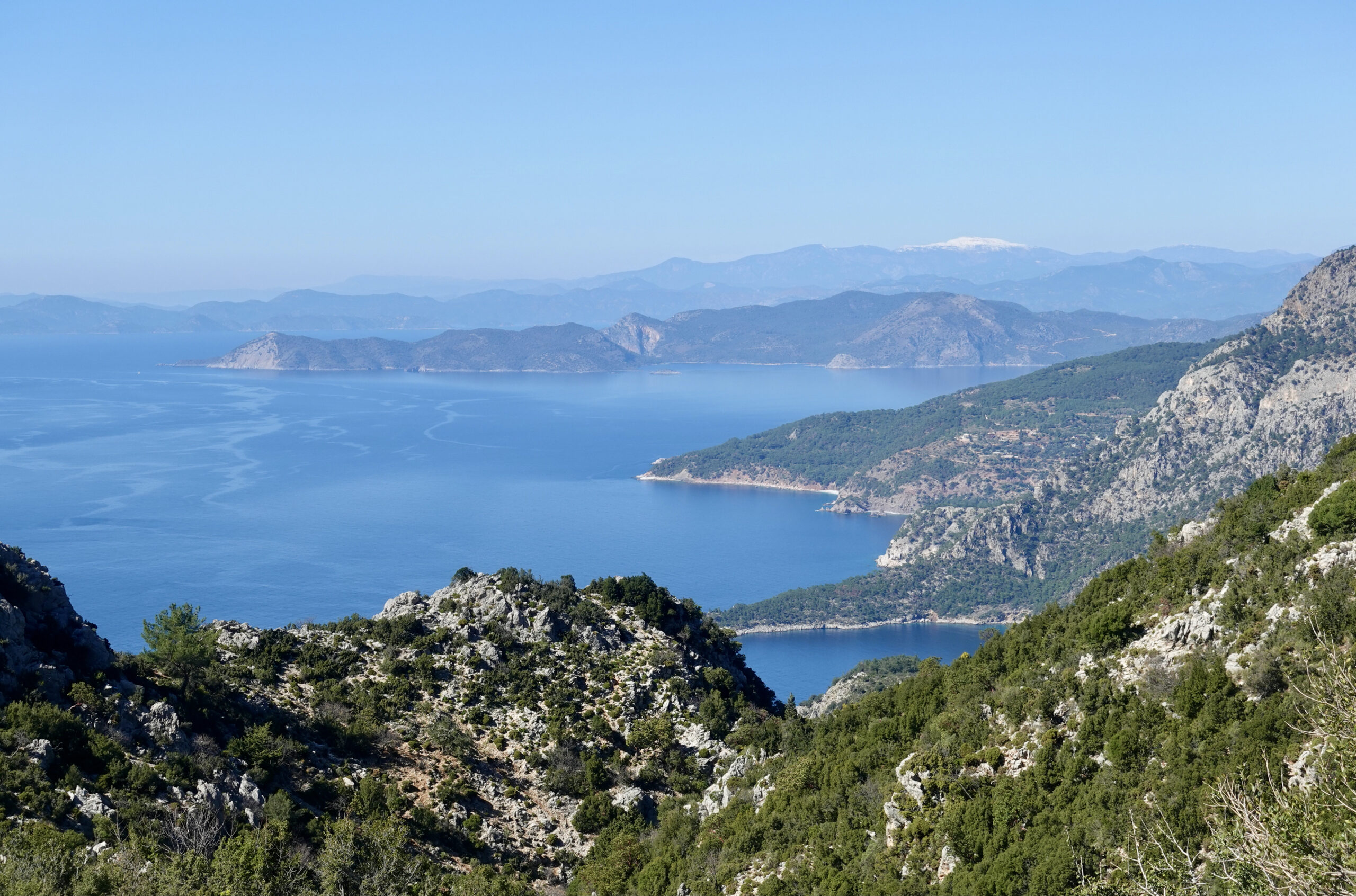 Sicht in Richtung Fethiye