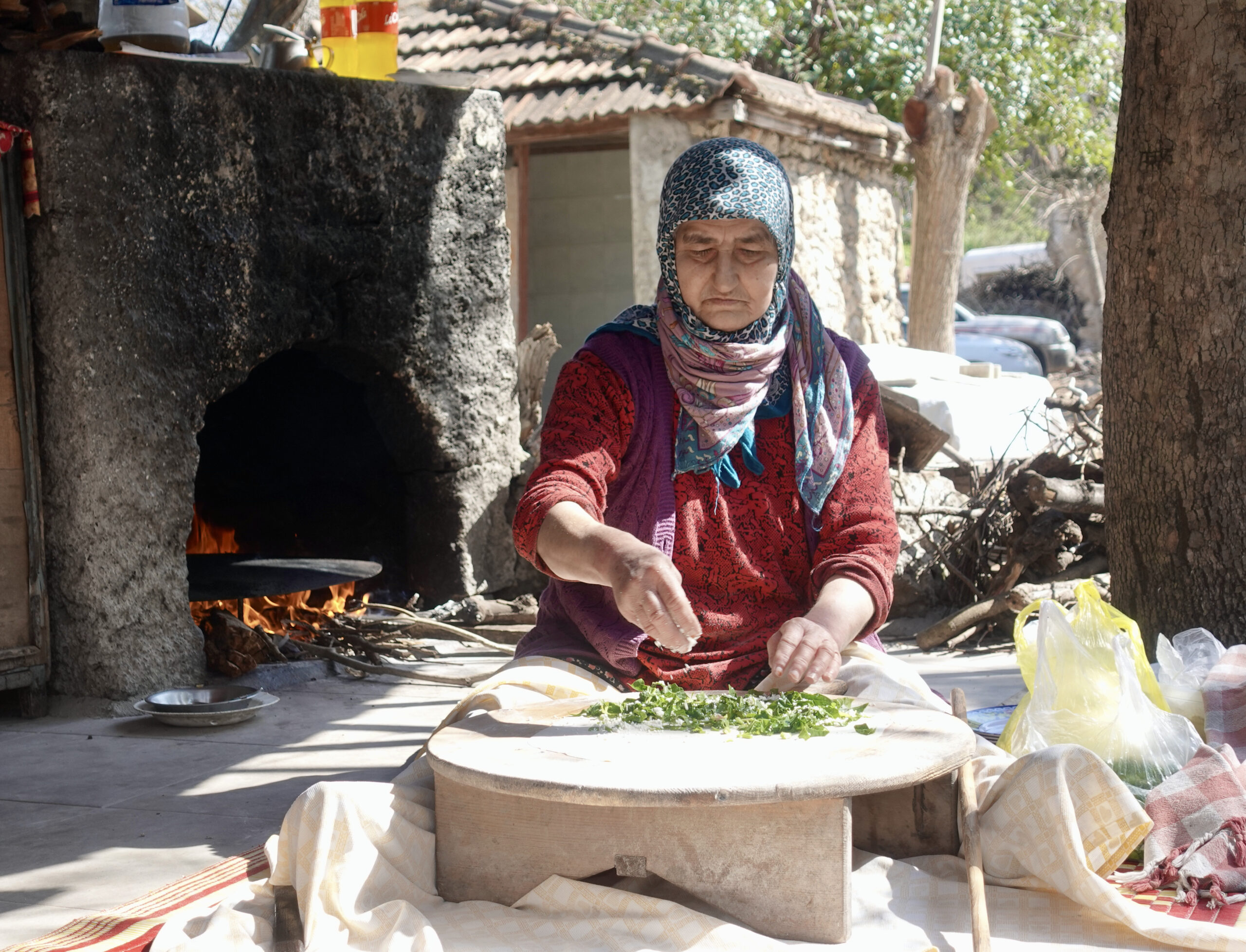 Gözleme in Kayaköy