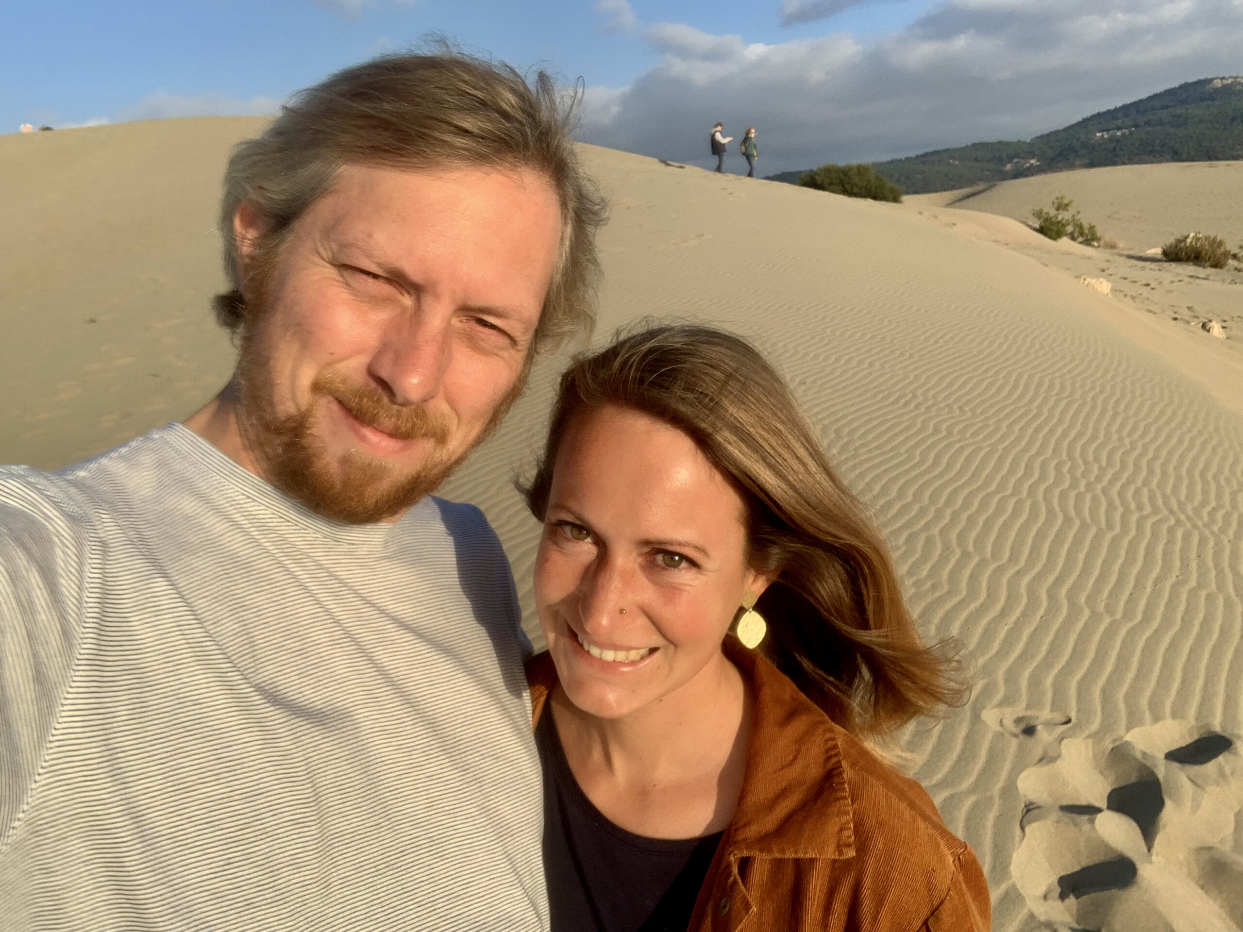 Those dunes are just 15 minutes from our apartment