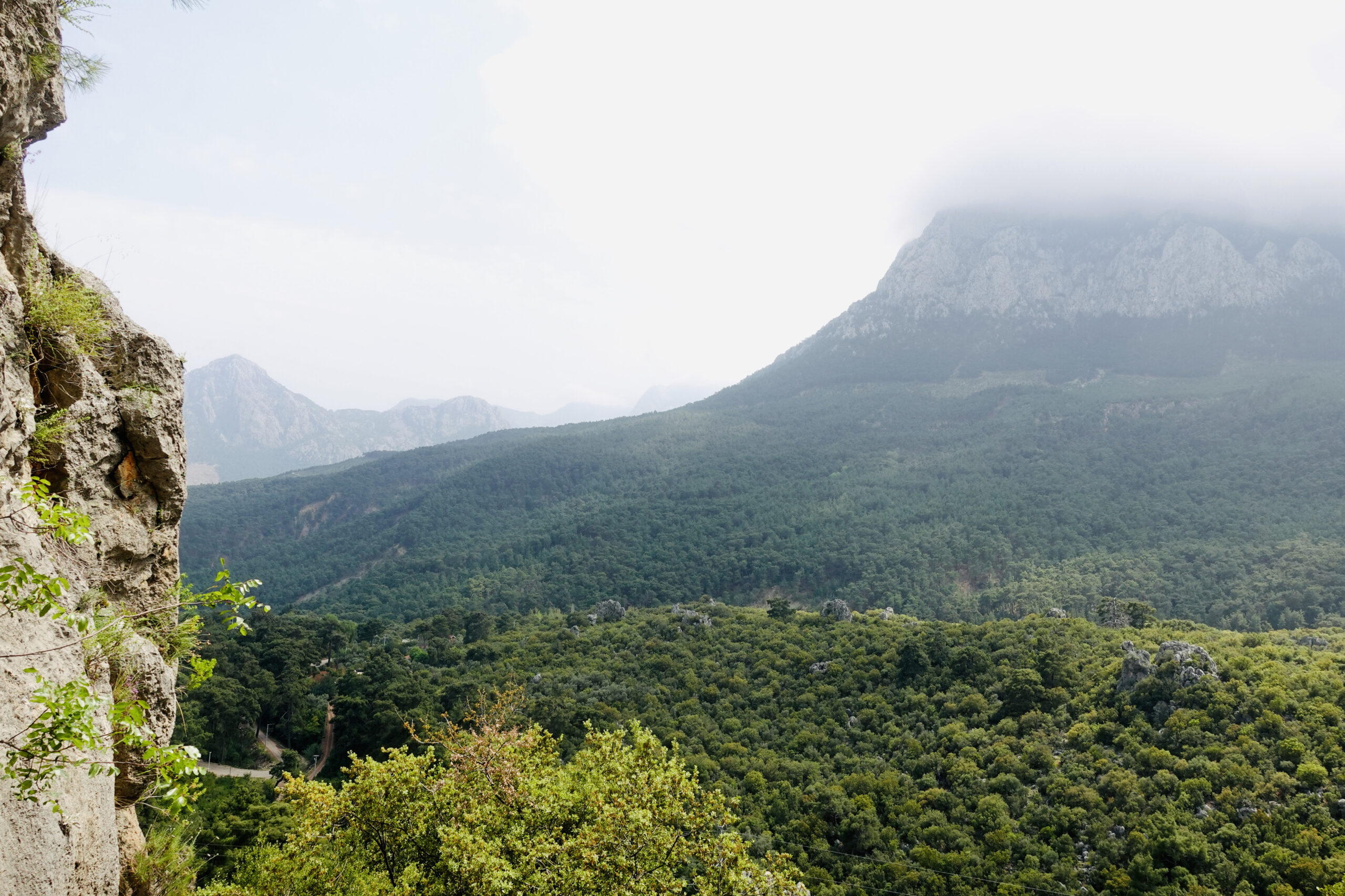 Aussicht beim Klettern in Geyikbayırı