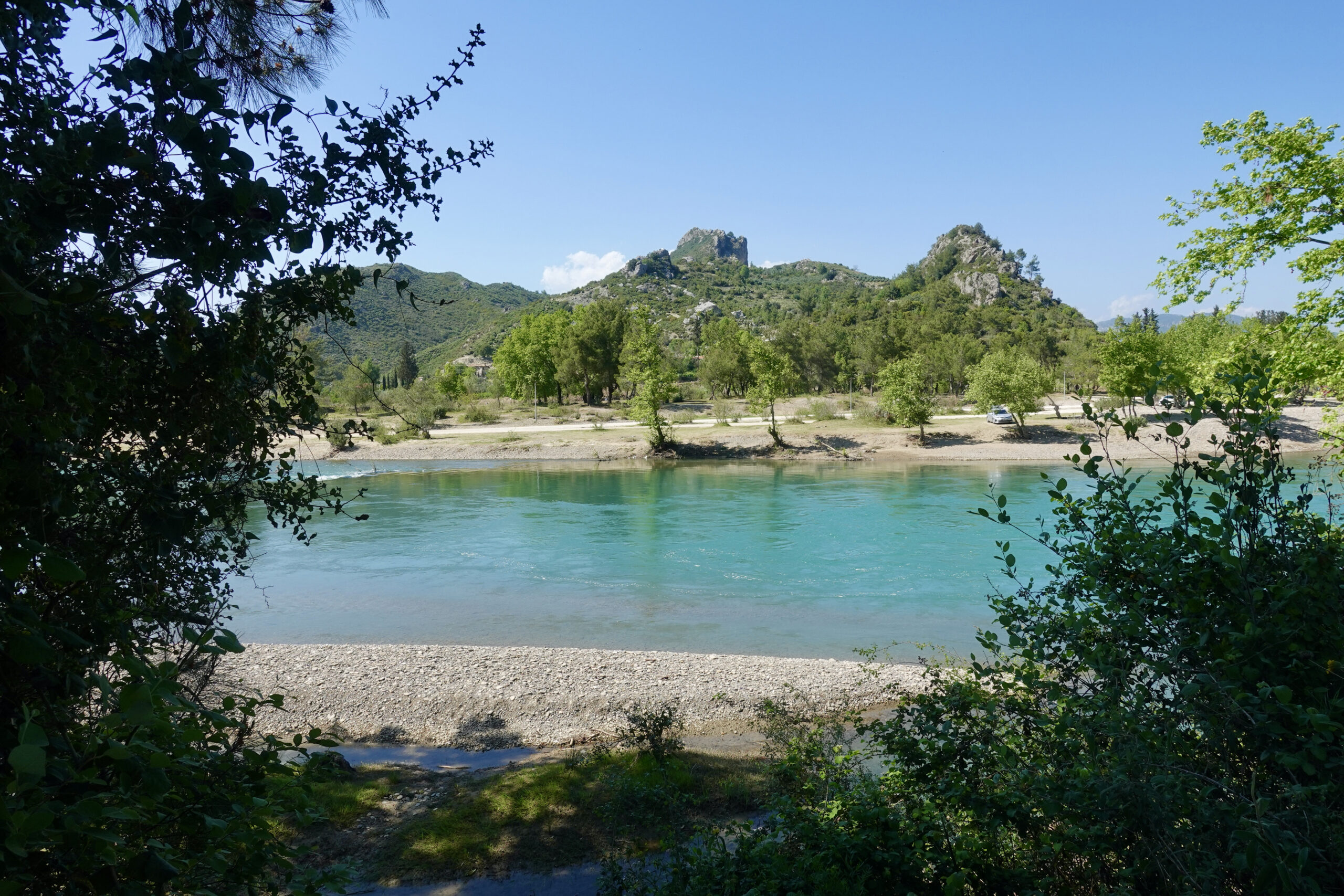 The turquoise river Köprüçay