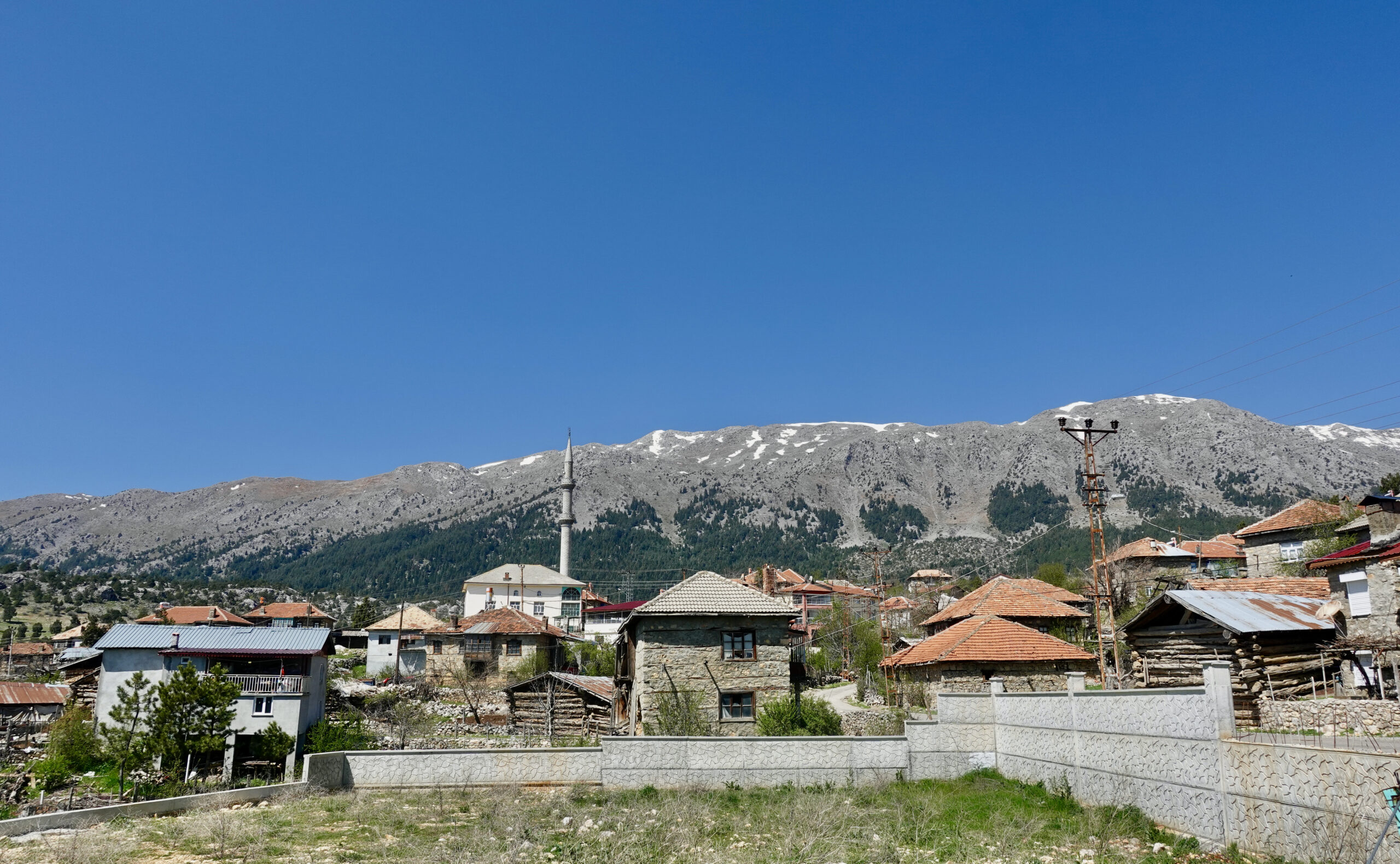 The mountain village of Dumanli