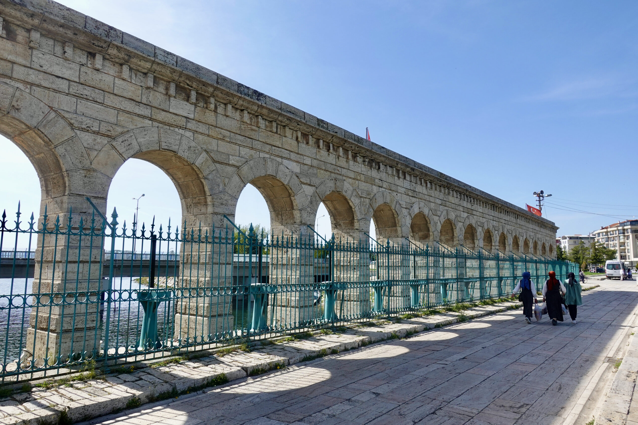 Historical stone bridge in Beyşehir