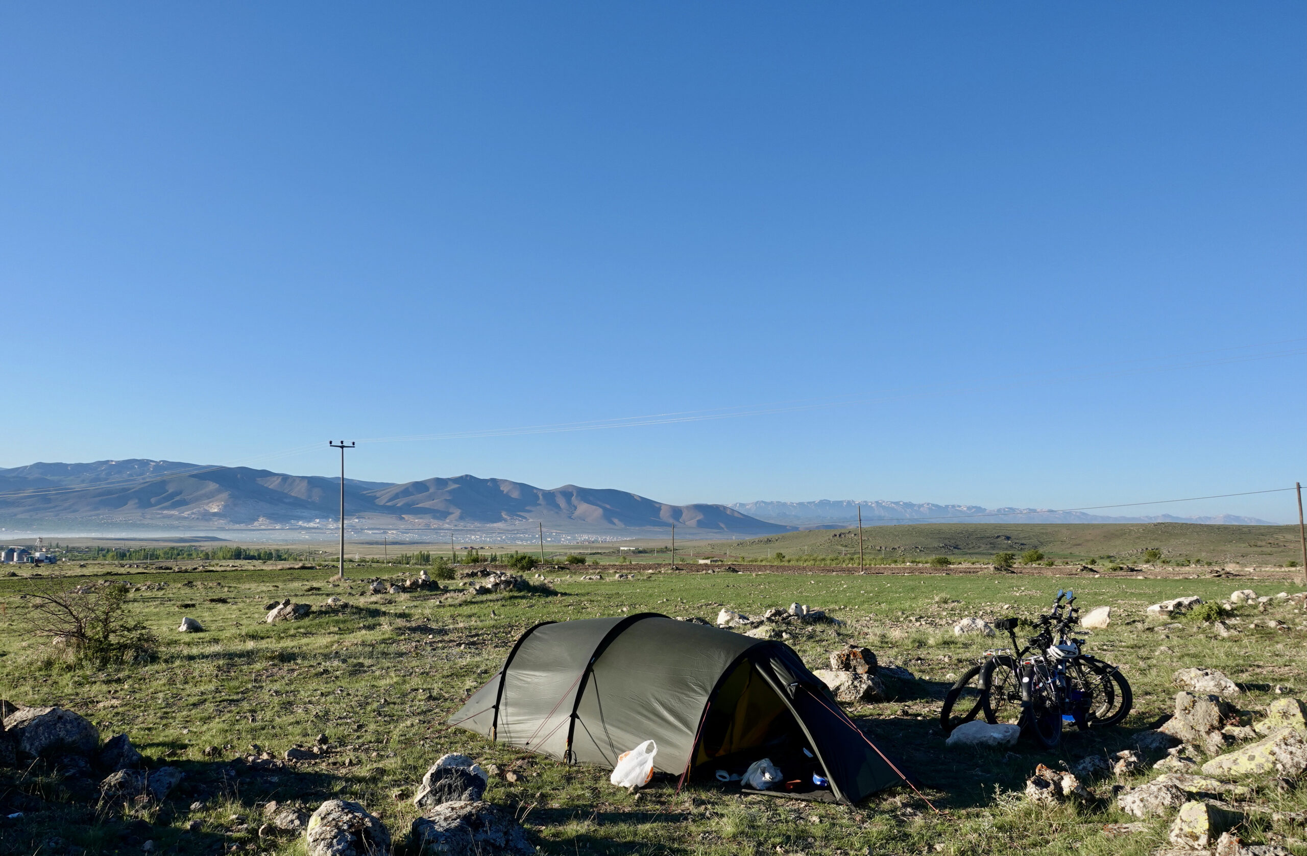 Campsite with a view