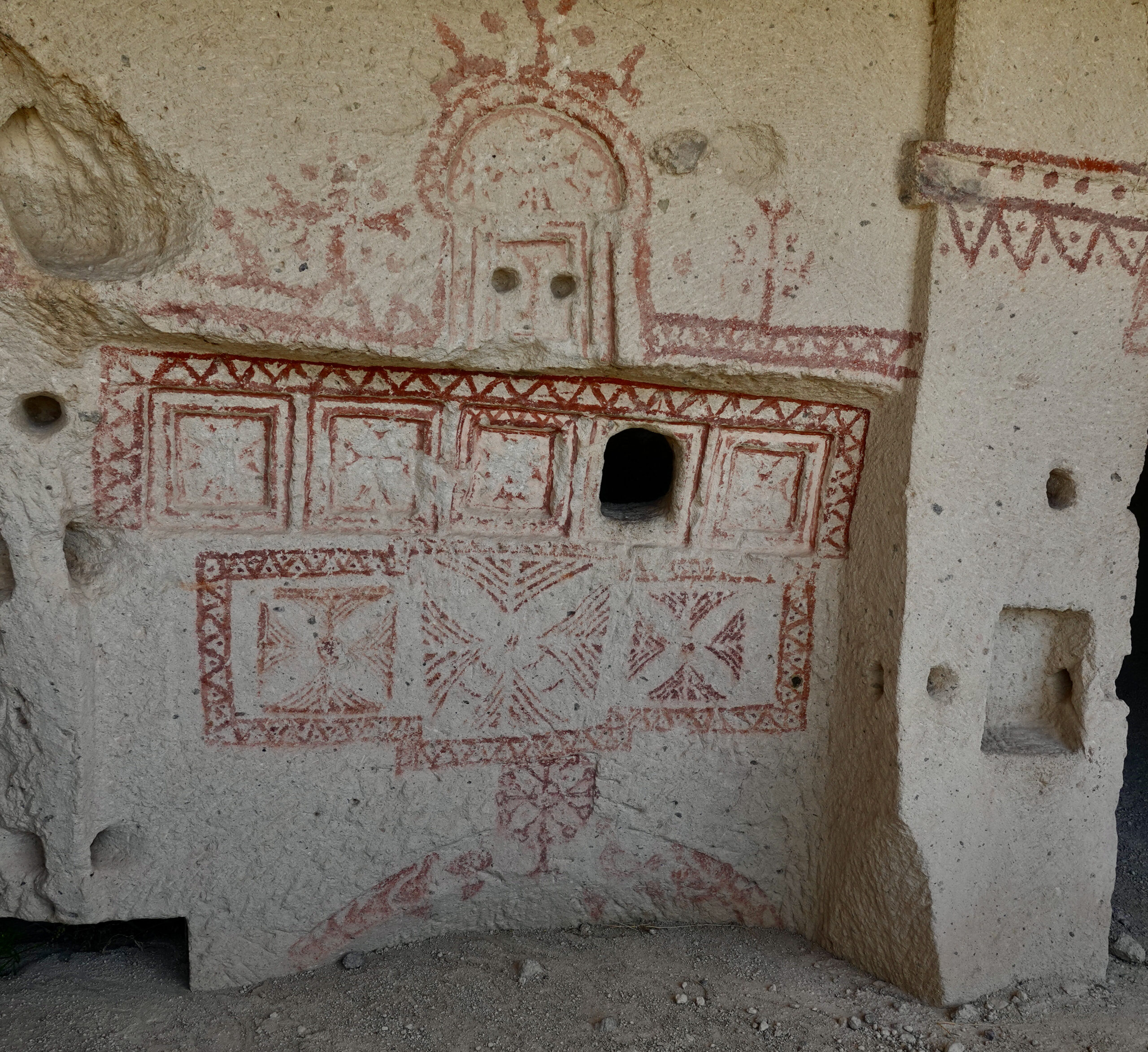 Richly decorated dovecotes