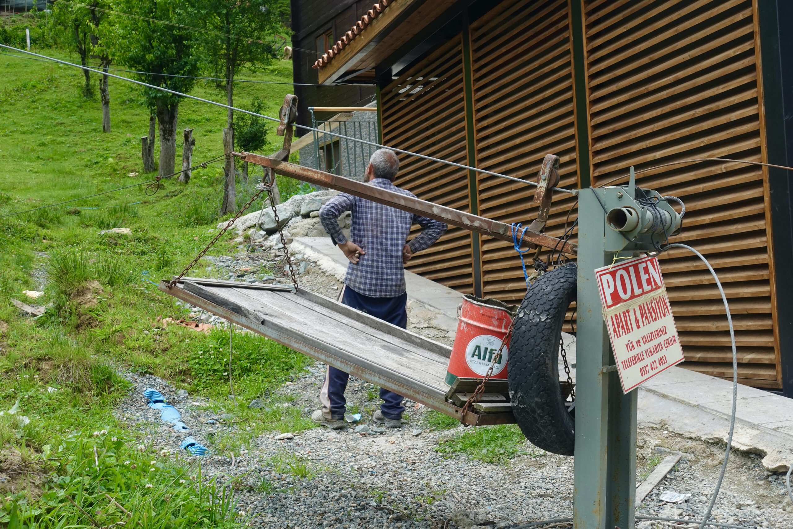 Transportsystem in Ayder