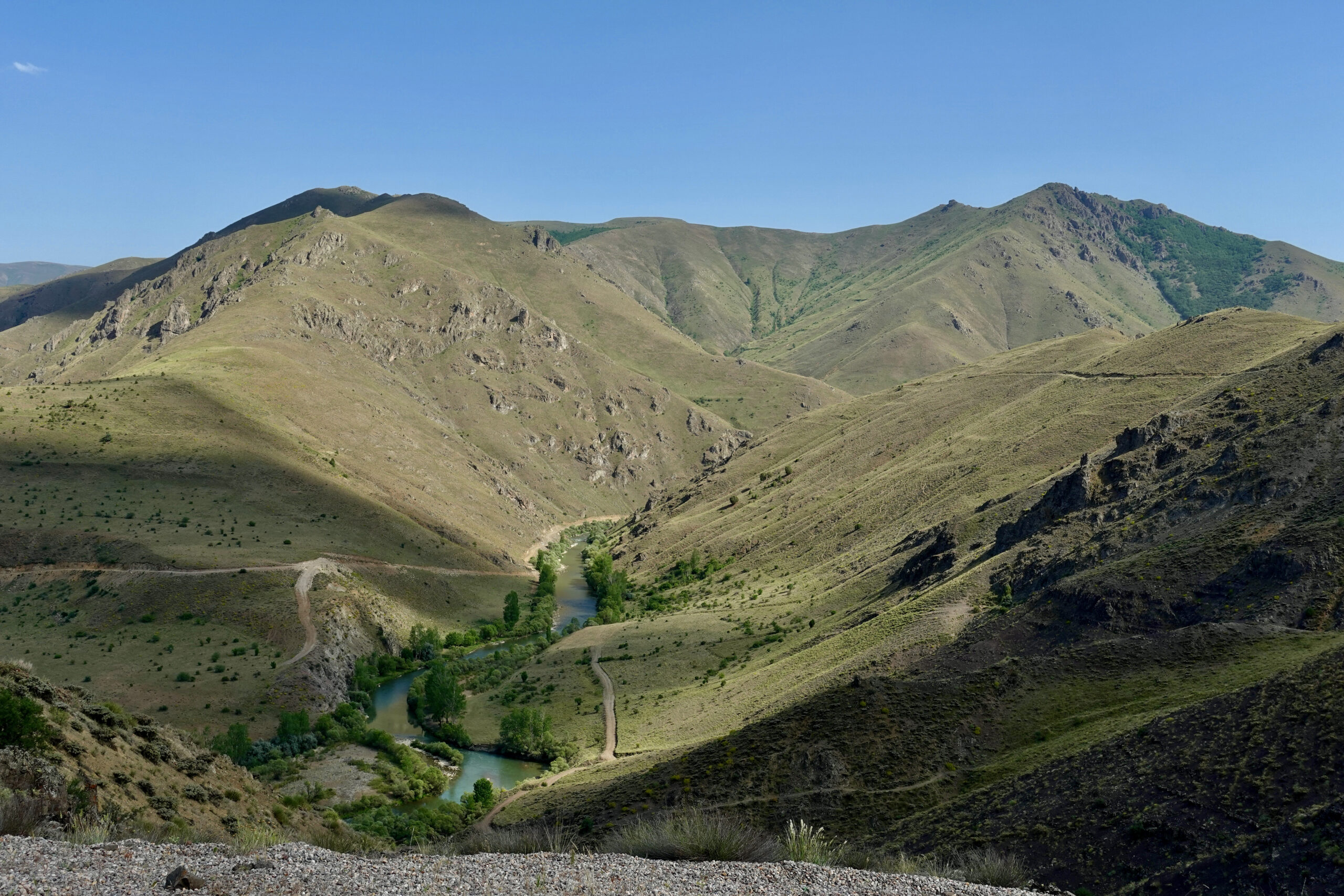 Dafür können wir eine eindrückliche Landschaft geniessen