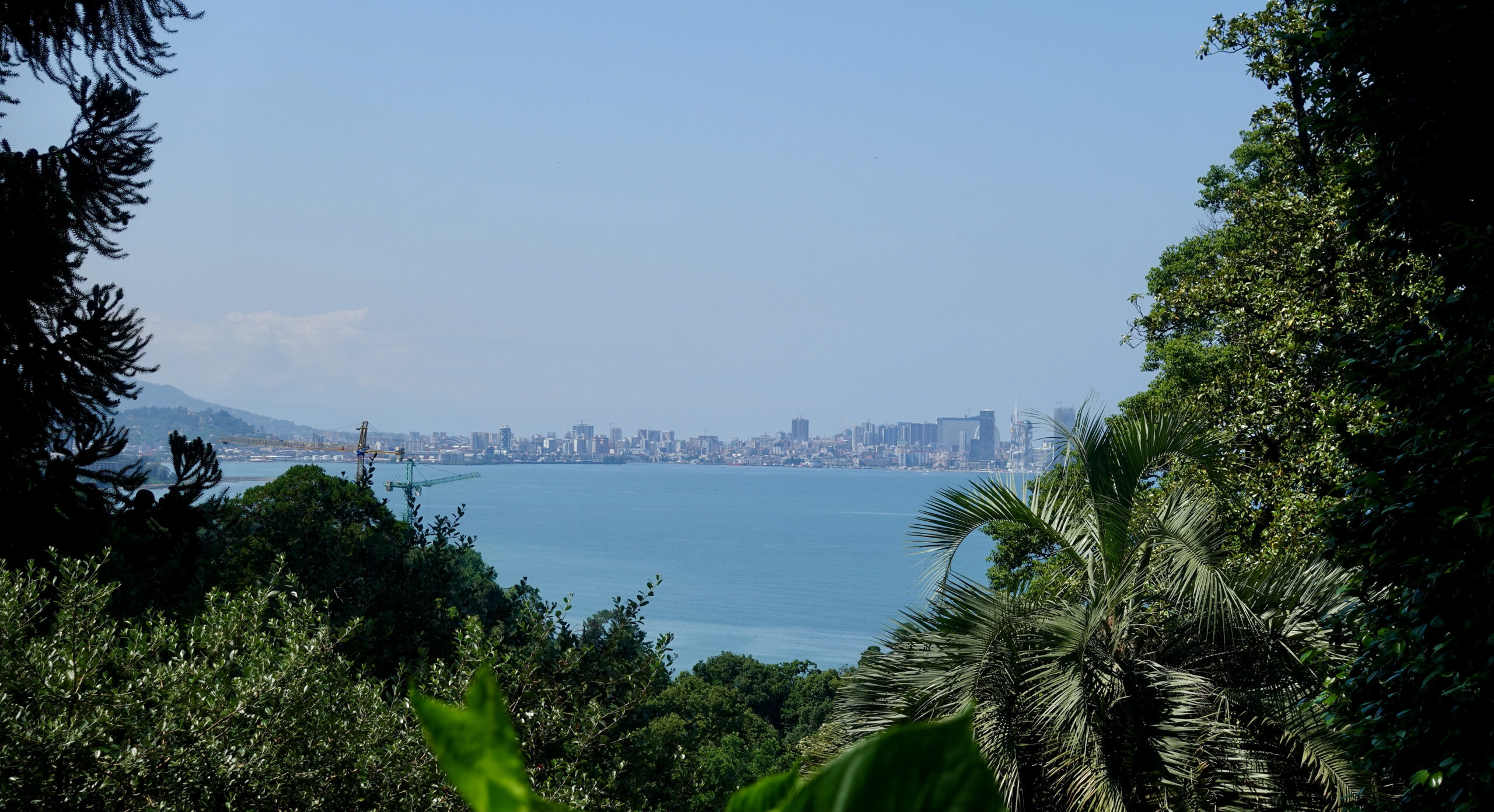 ...and to Batumi in the distance