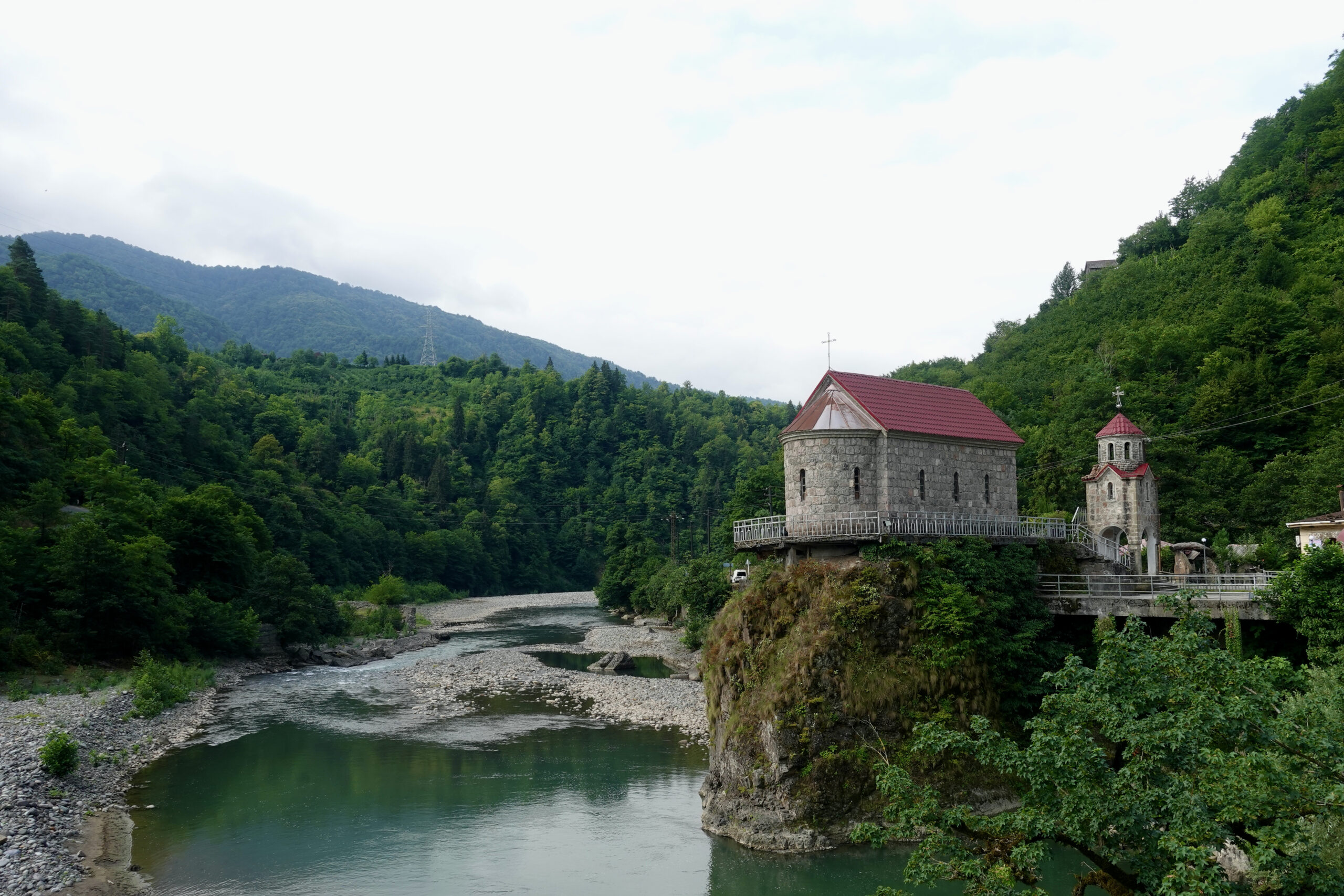 Unsere erste georgische Kirche