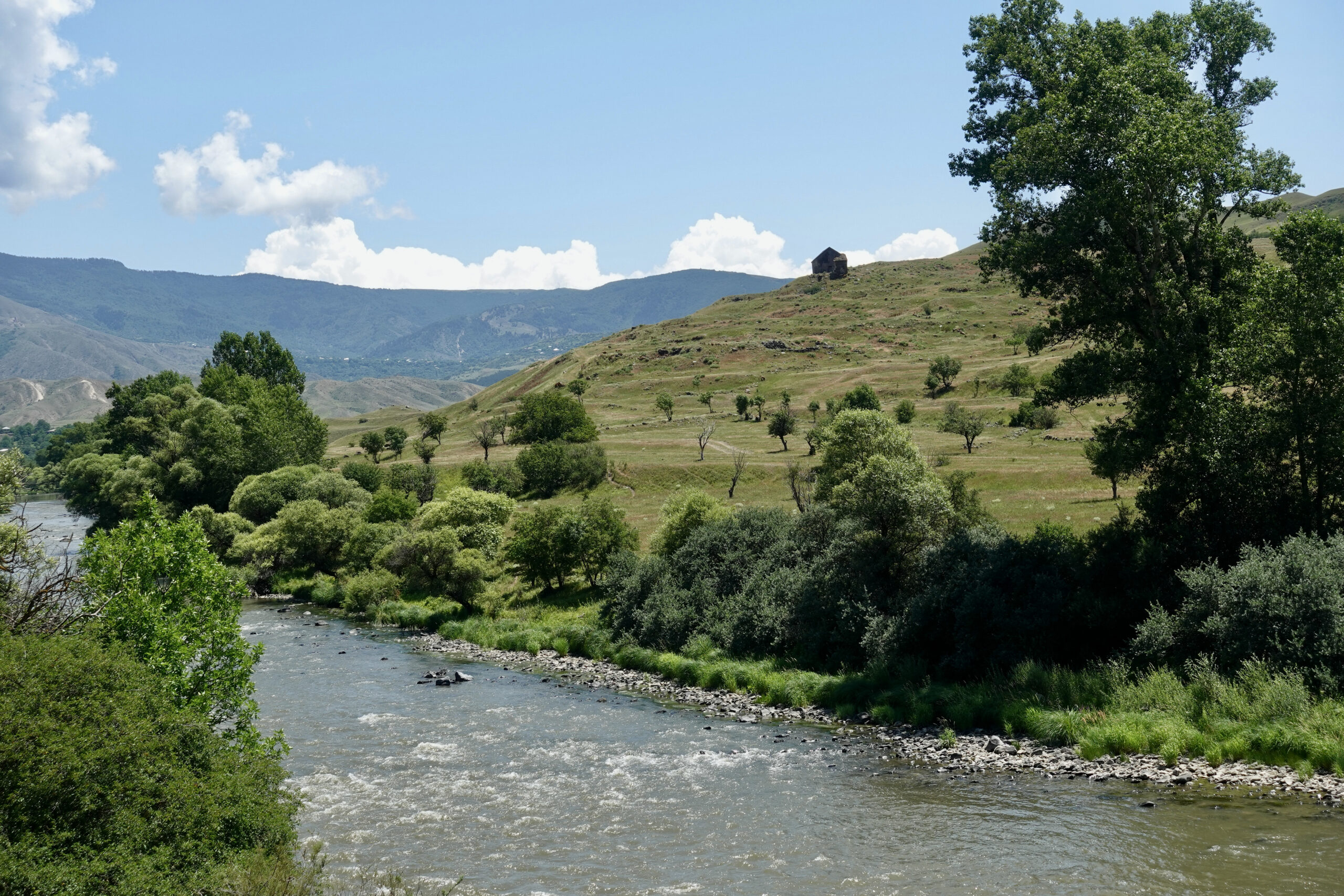 Almost the whole day we drive along this river