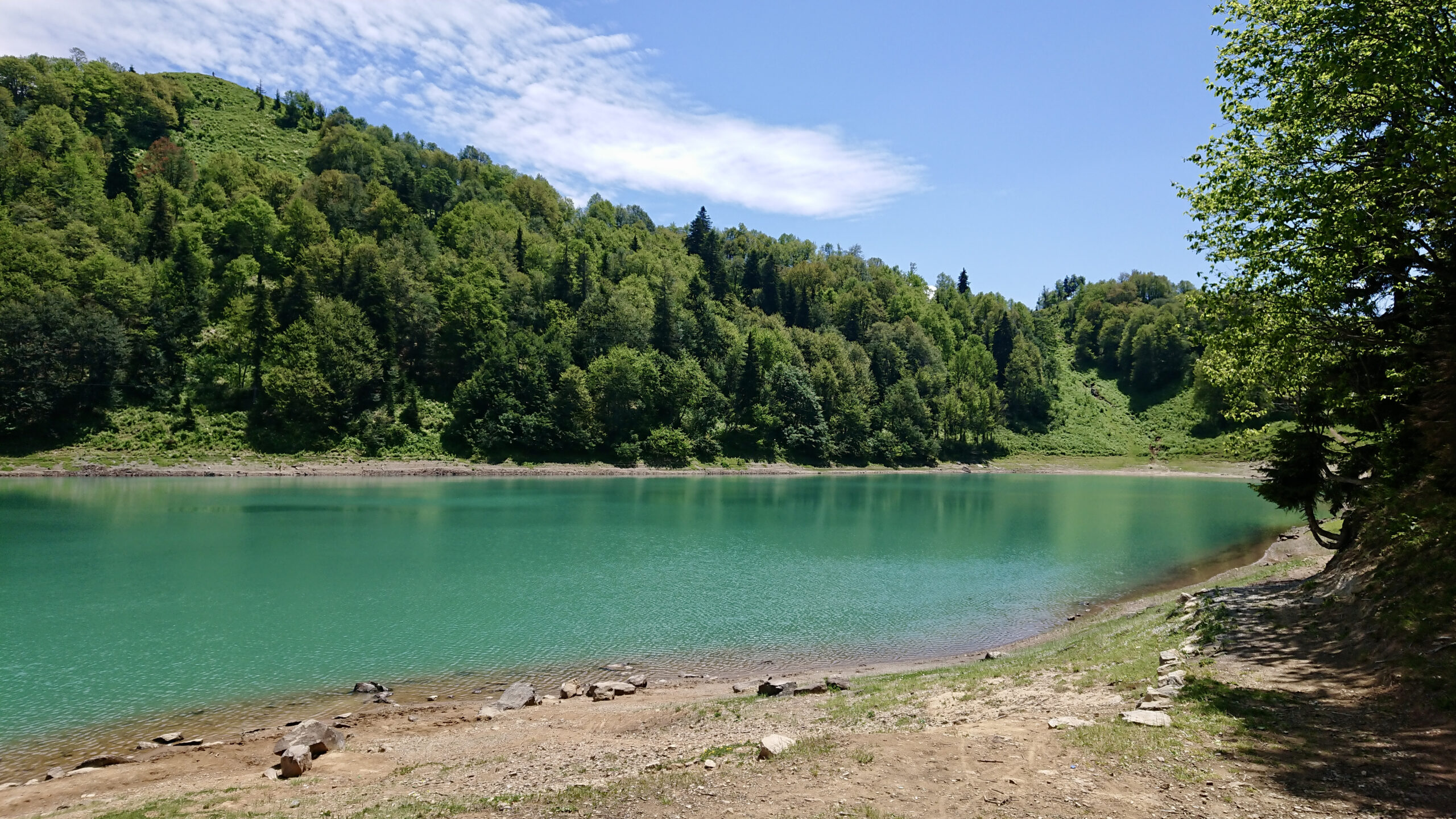 Ankunft am Green Lake