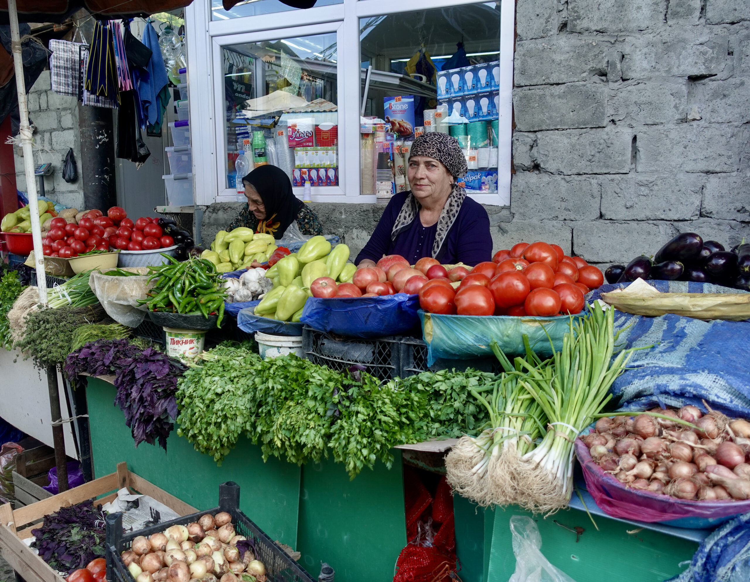 On the market in Telavi