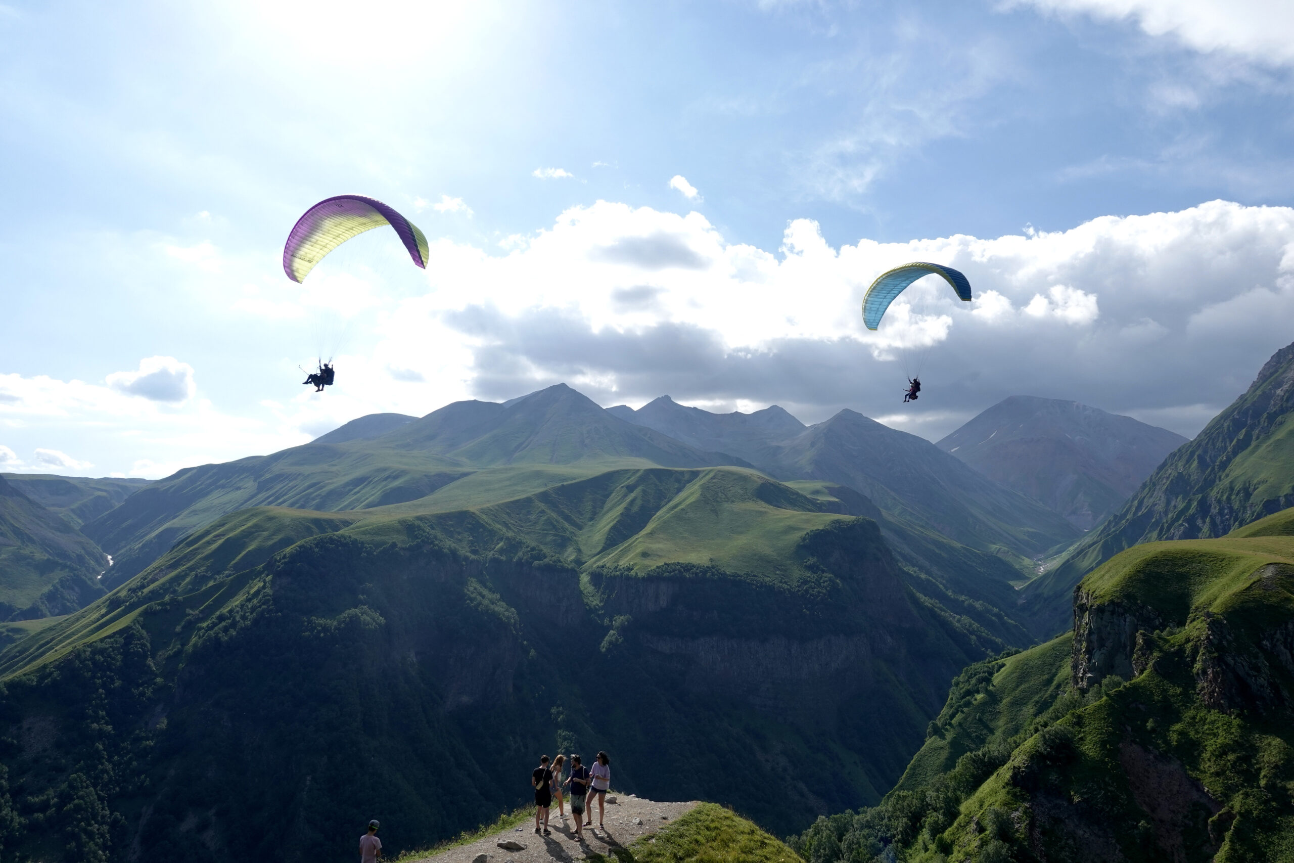 Paragliding wäre schon Mal was bei dieser Aussicht...