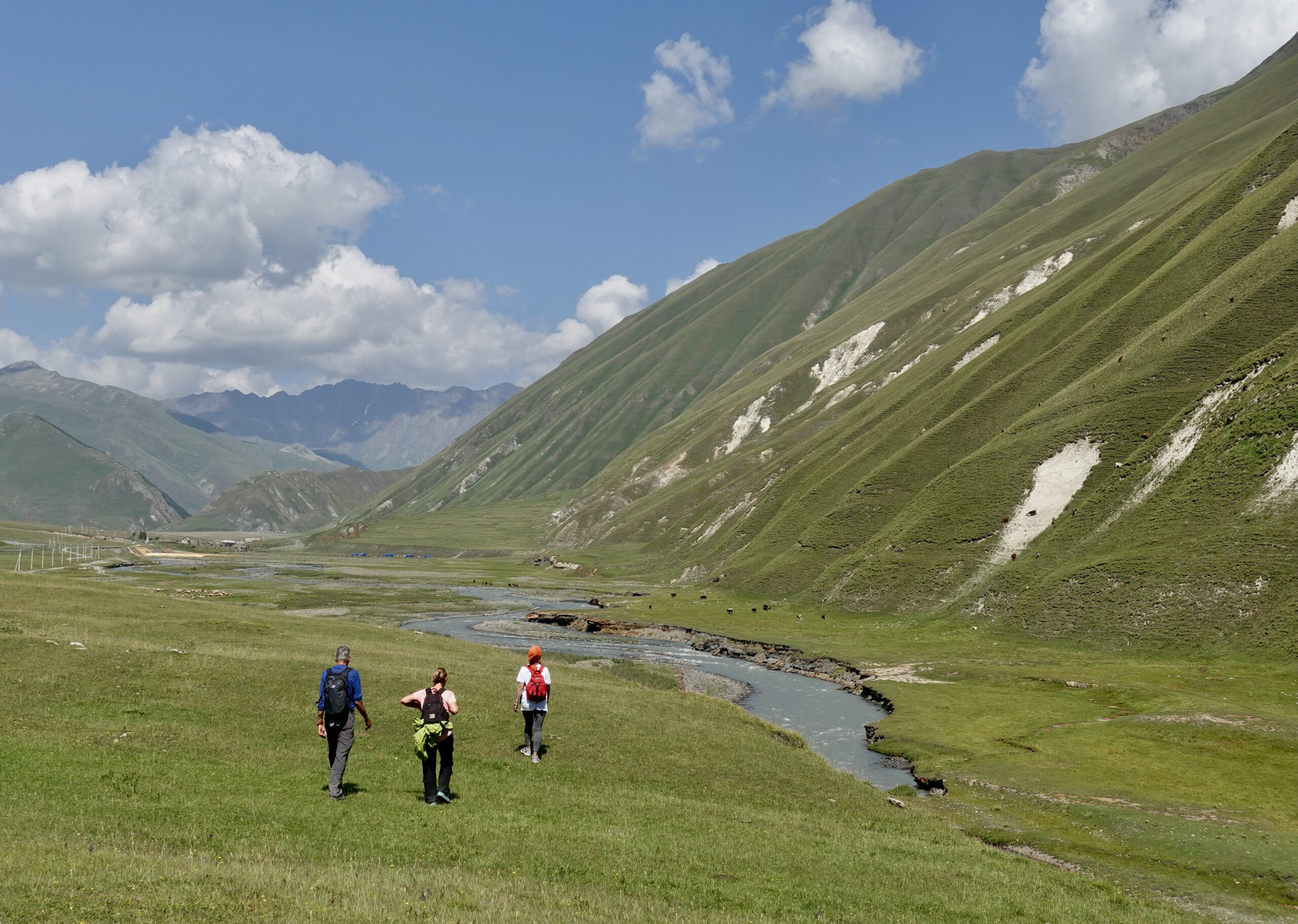 Spaziergang im Truso-Tal