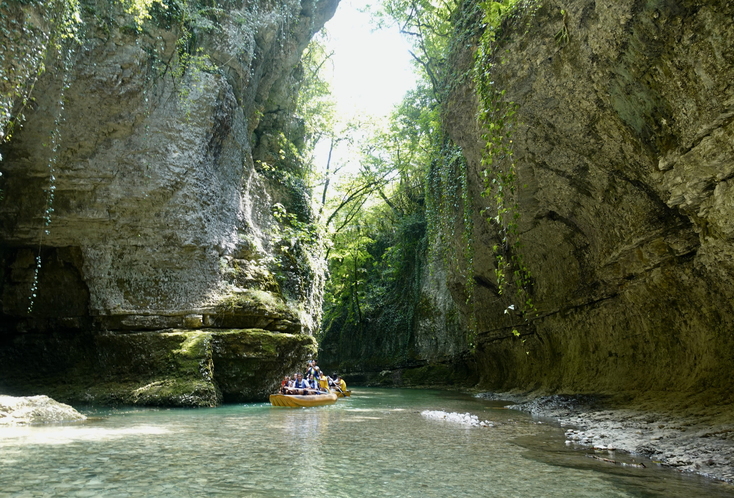 Bootstour im Martvili-Canyon