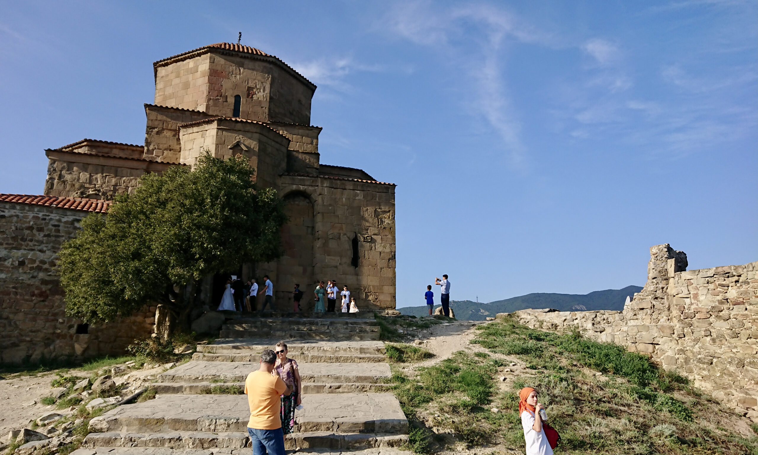 Jvari-Kirche oberhalb von Mtskheta