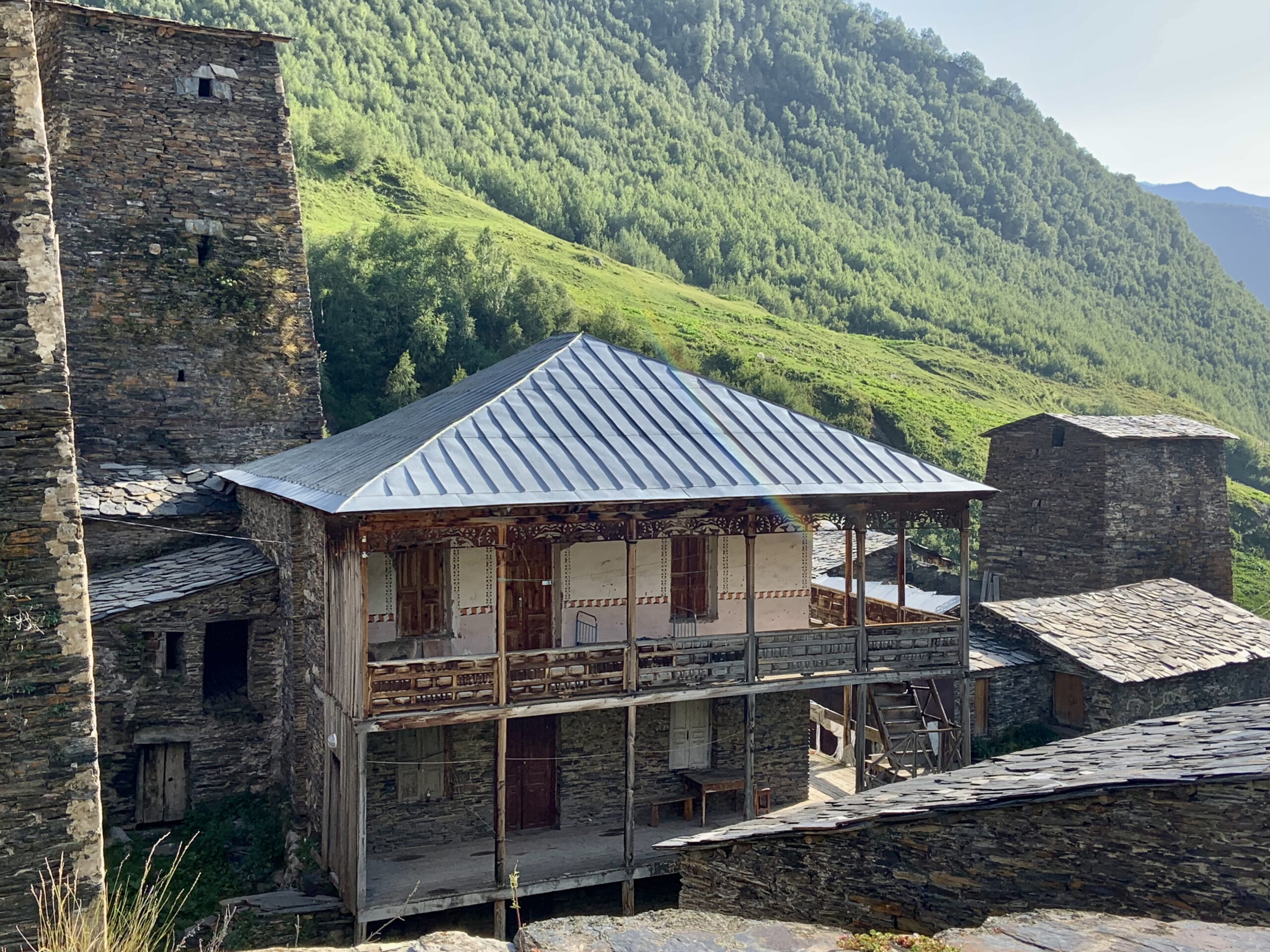 Gemäss unserer Reiseleiterin das schönste Haus in ganz Swanetien