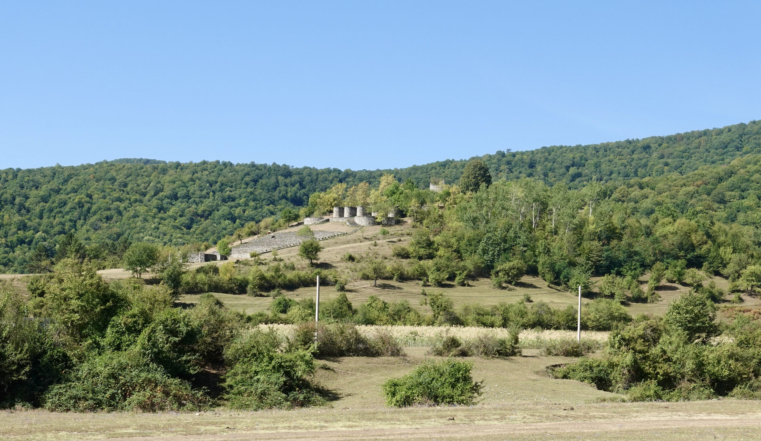 Das Amphitheater von Duisi aus den 80er-Jahren