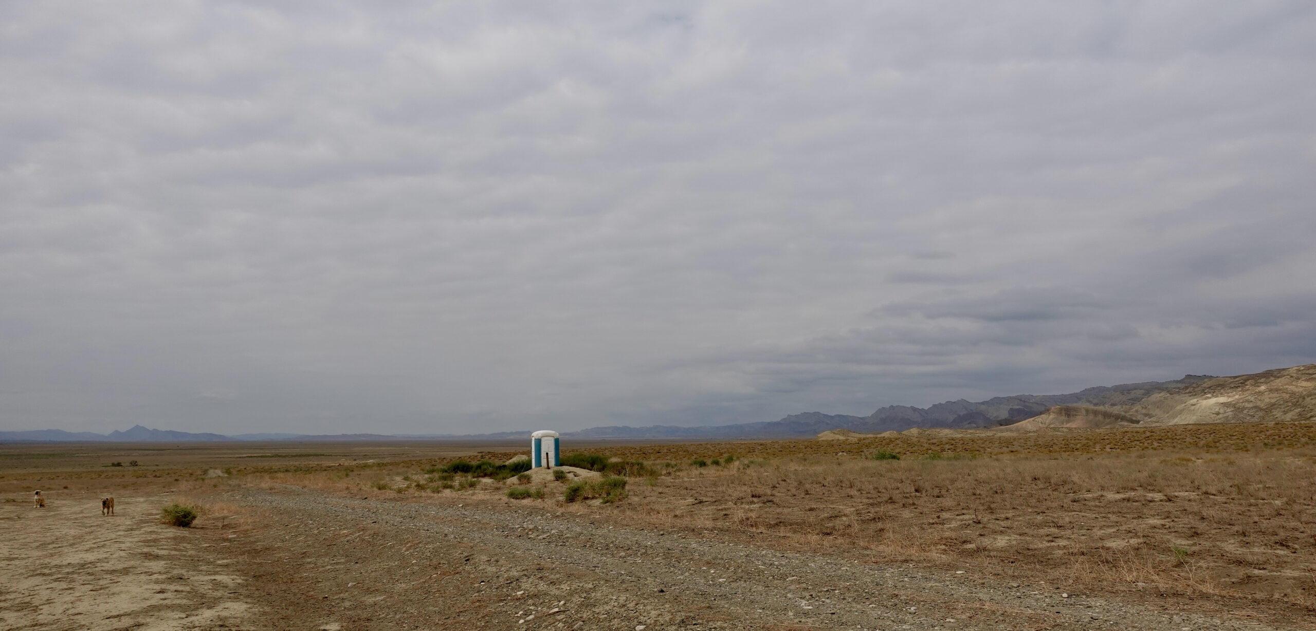 Toilet in the middle of nowhere