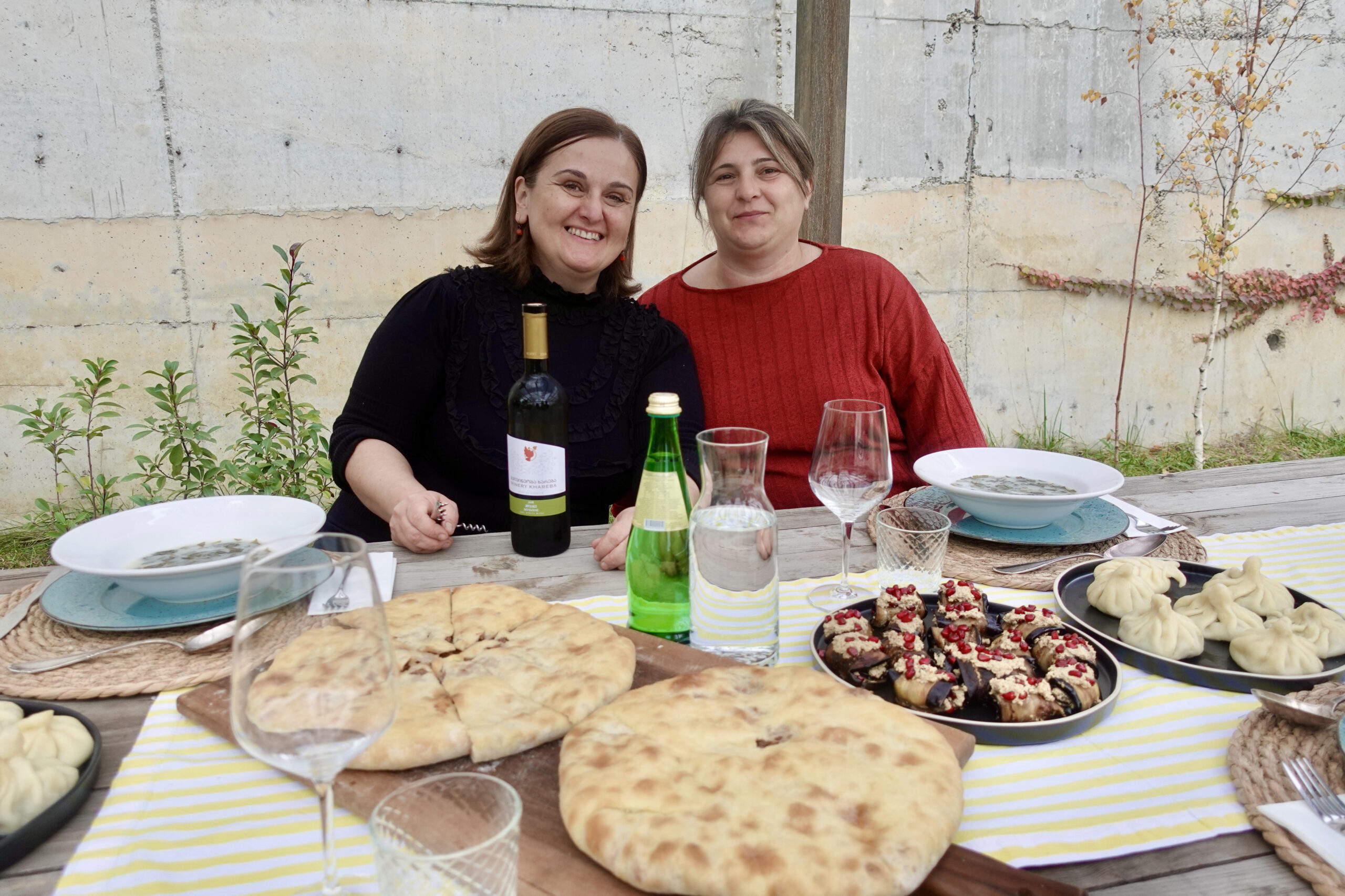 Irma and Tatja from Georgian Flavors