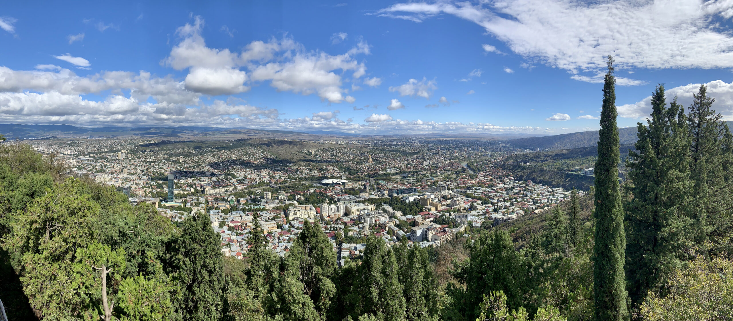 Tbilisi from above